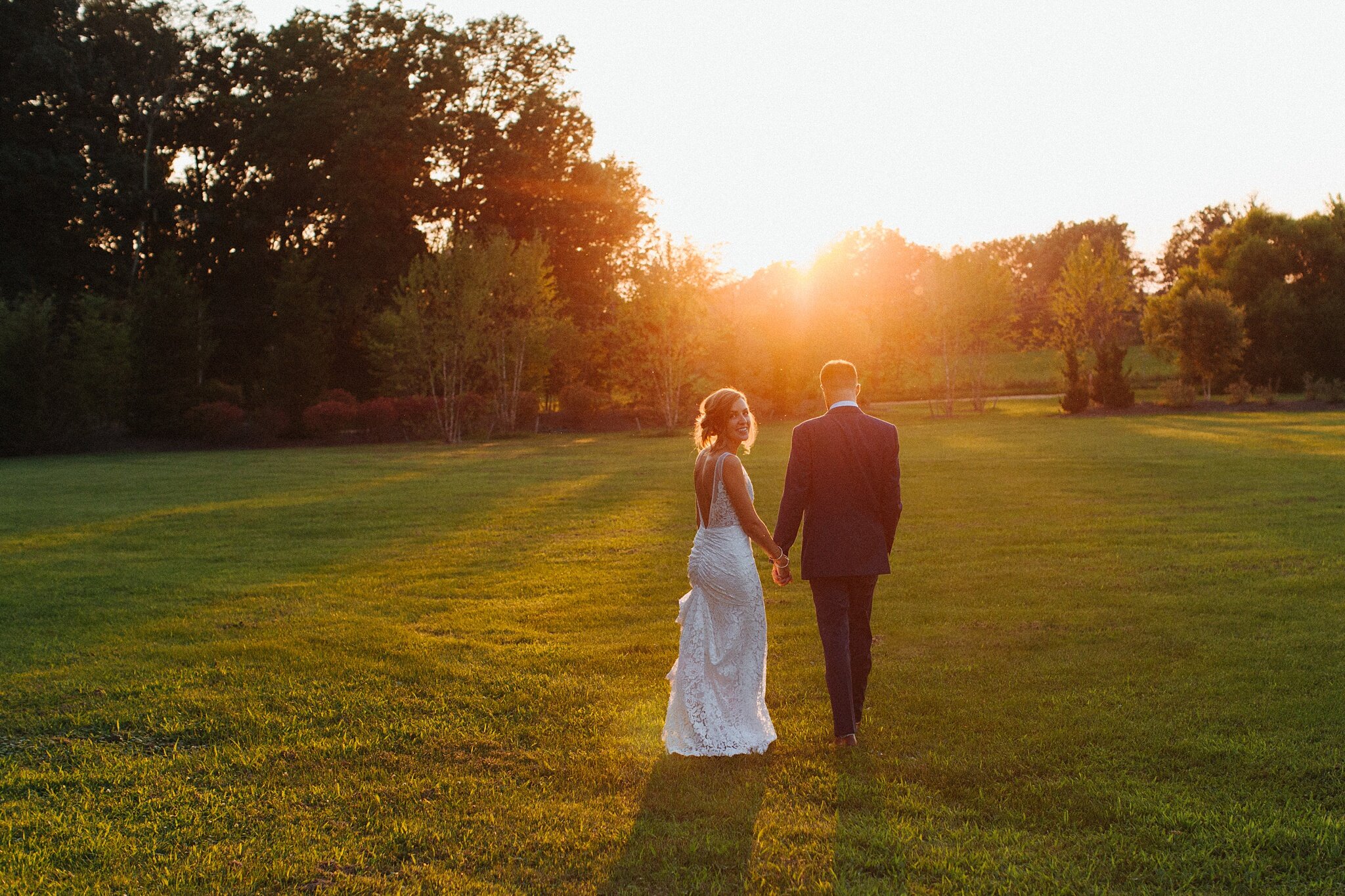 rose bank winery summer wedding