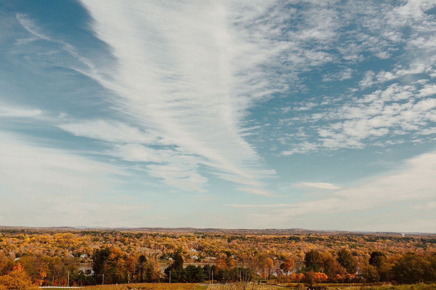 Hudson Valley Fall Winery Wedding