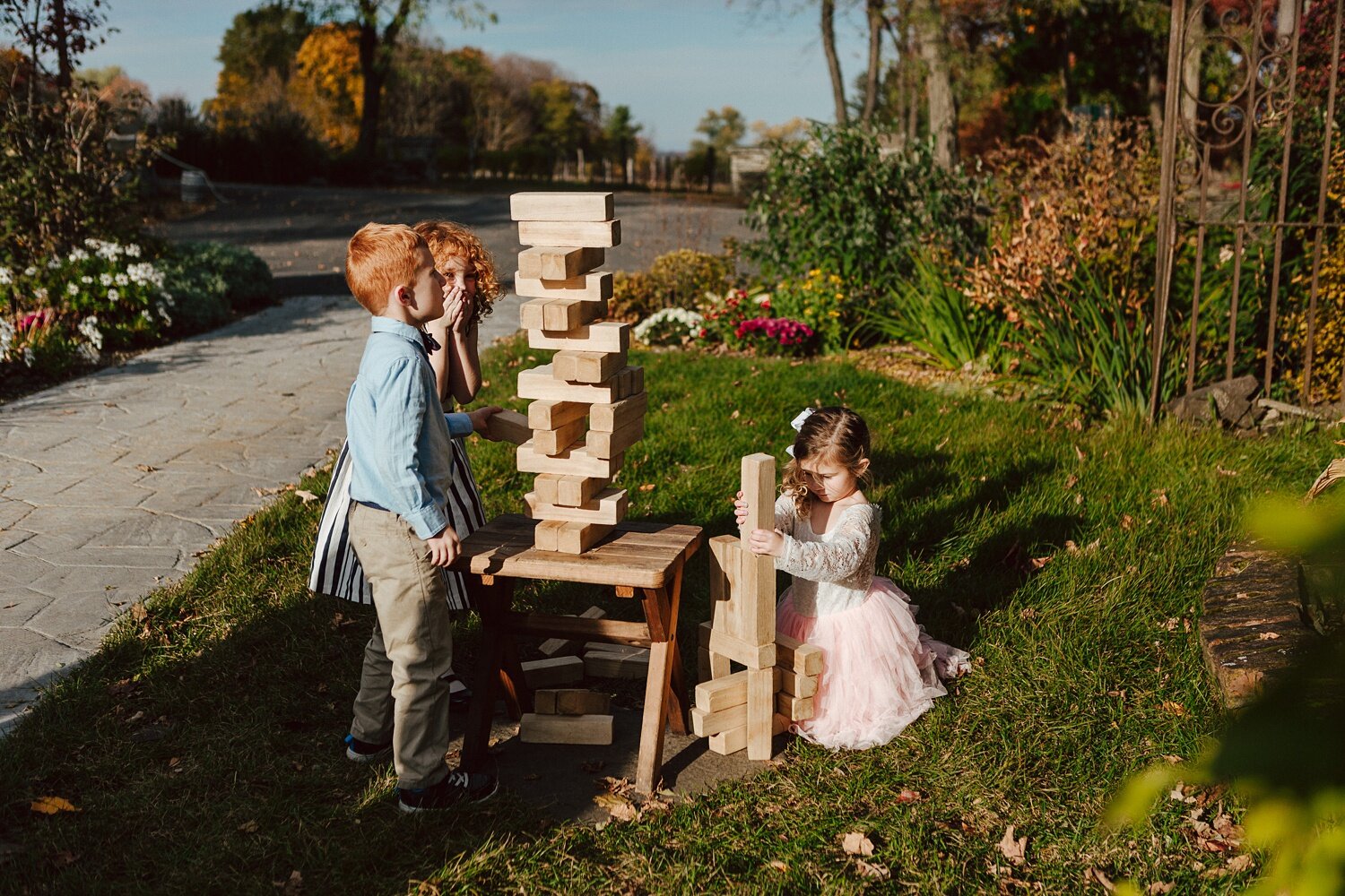 Hudson Valley Fall Winery Wedding