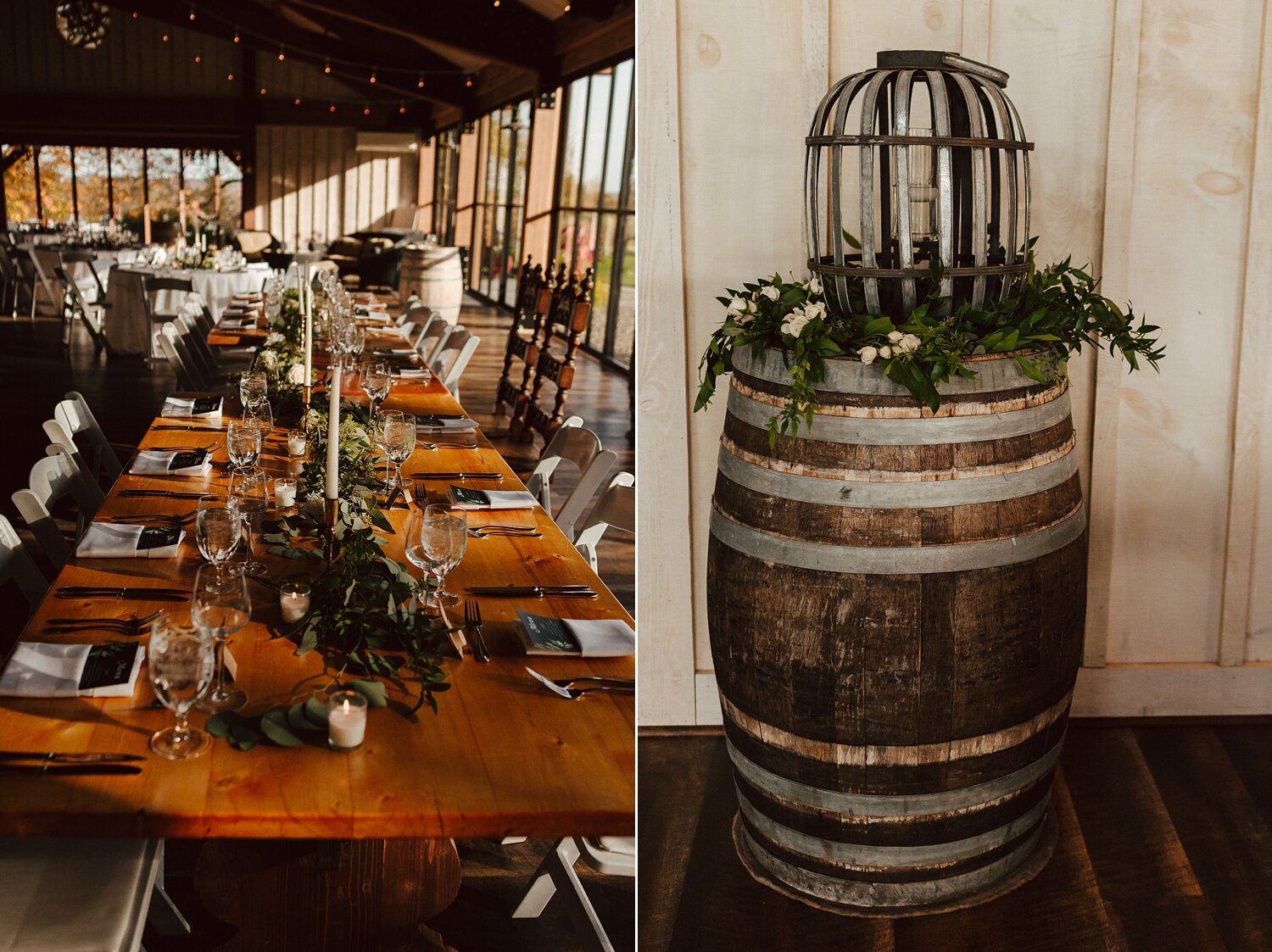 Hudson Valley Fall Winery Wedding