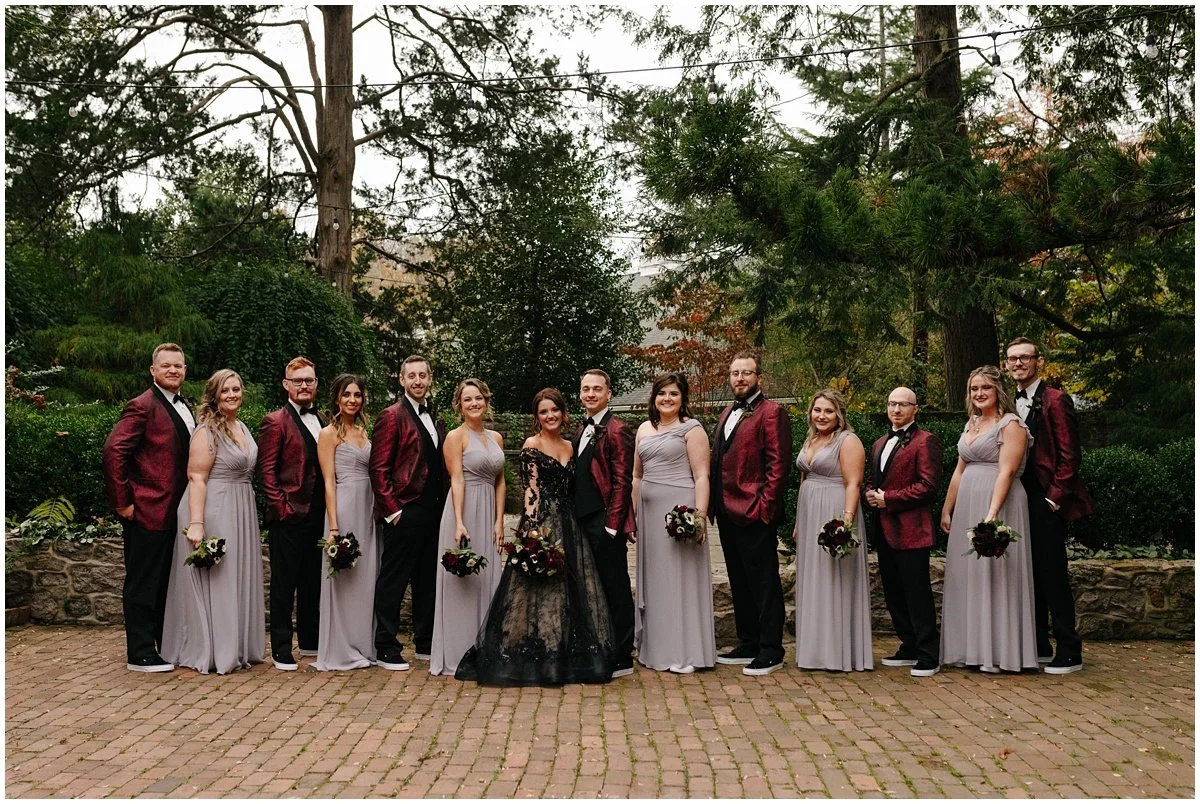 Halloween Themed Wedding at a Bucks County Estate
