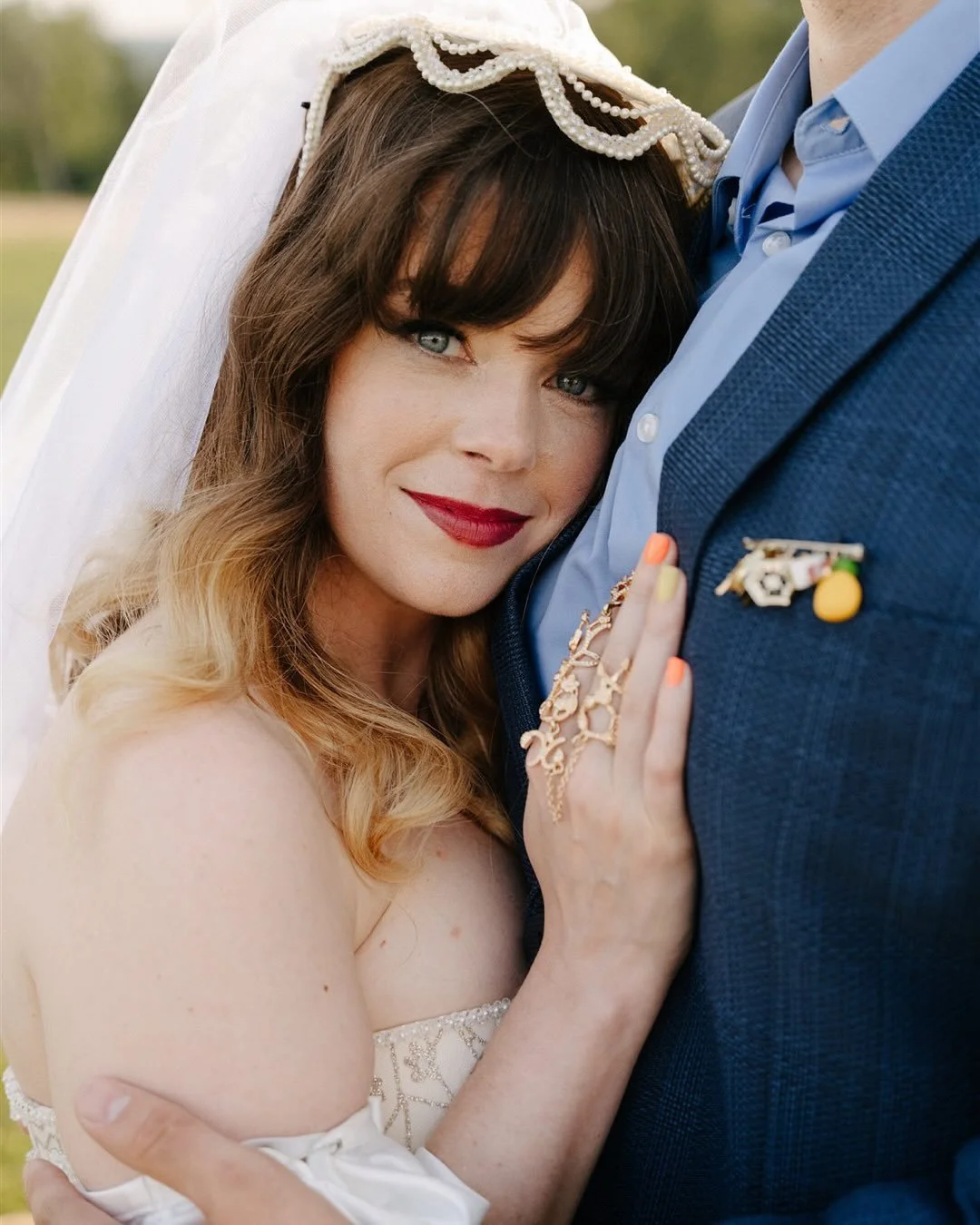 Our Sunday wedding last weekend was such a fun one! Melissa and Tim had a small intimate ceremony at the beautiful Bowman&rsquo;s Hill Wildflower Preserve and then everyone headed over to the Frenchtown Roller Rink for a super fun reception with all 