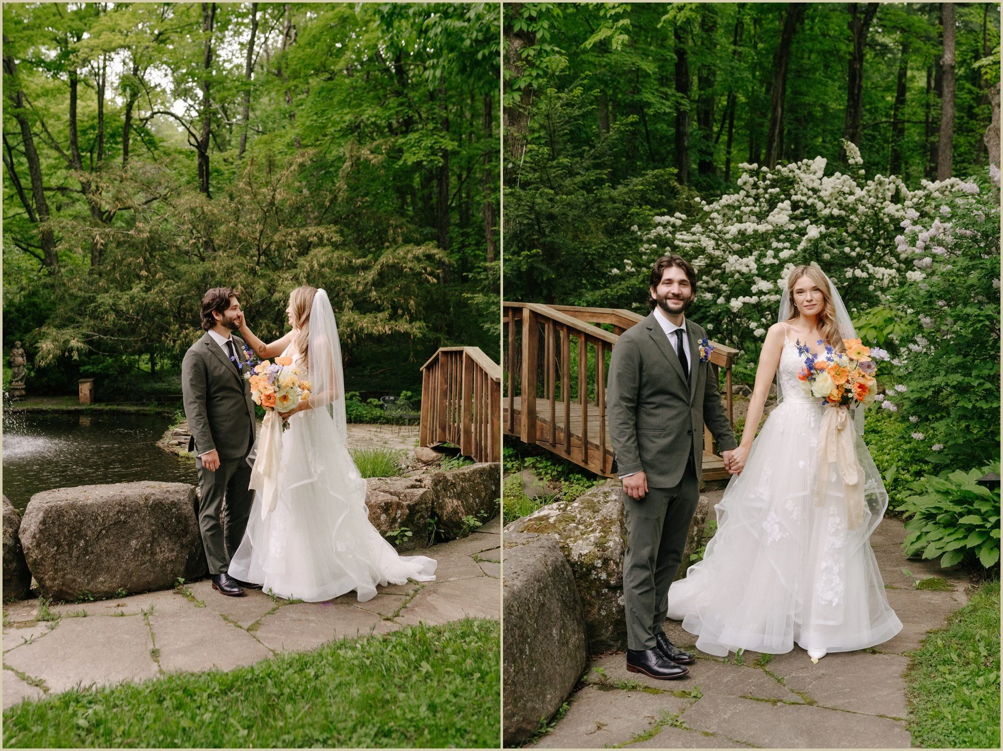 spring, garden, blue, white, estate, wedding, bucks, county