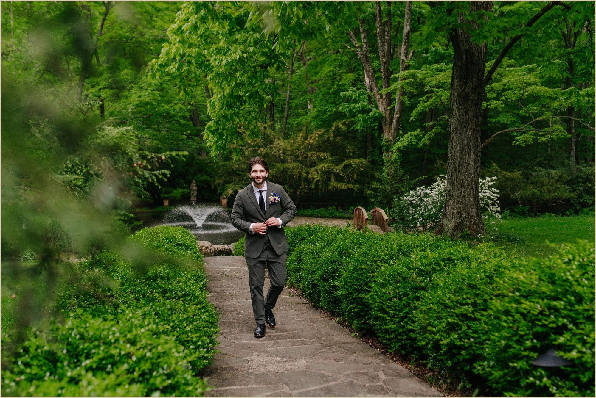 spring, garden, blue, white, estate, wedding, bucks, county