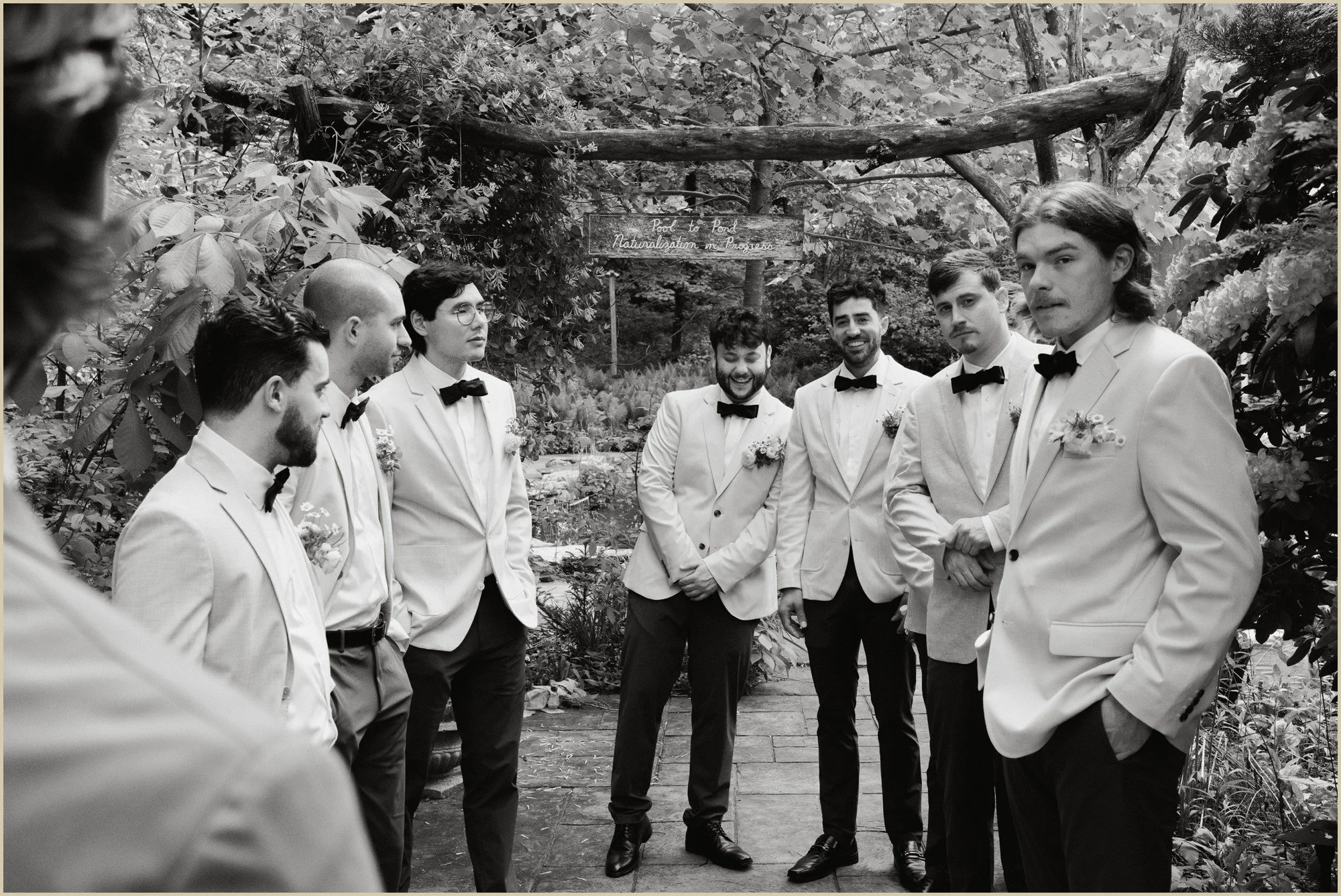 spring, garden, blue, white, estate, wedding, bucks, county