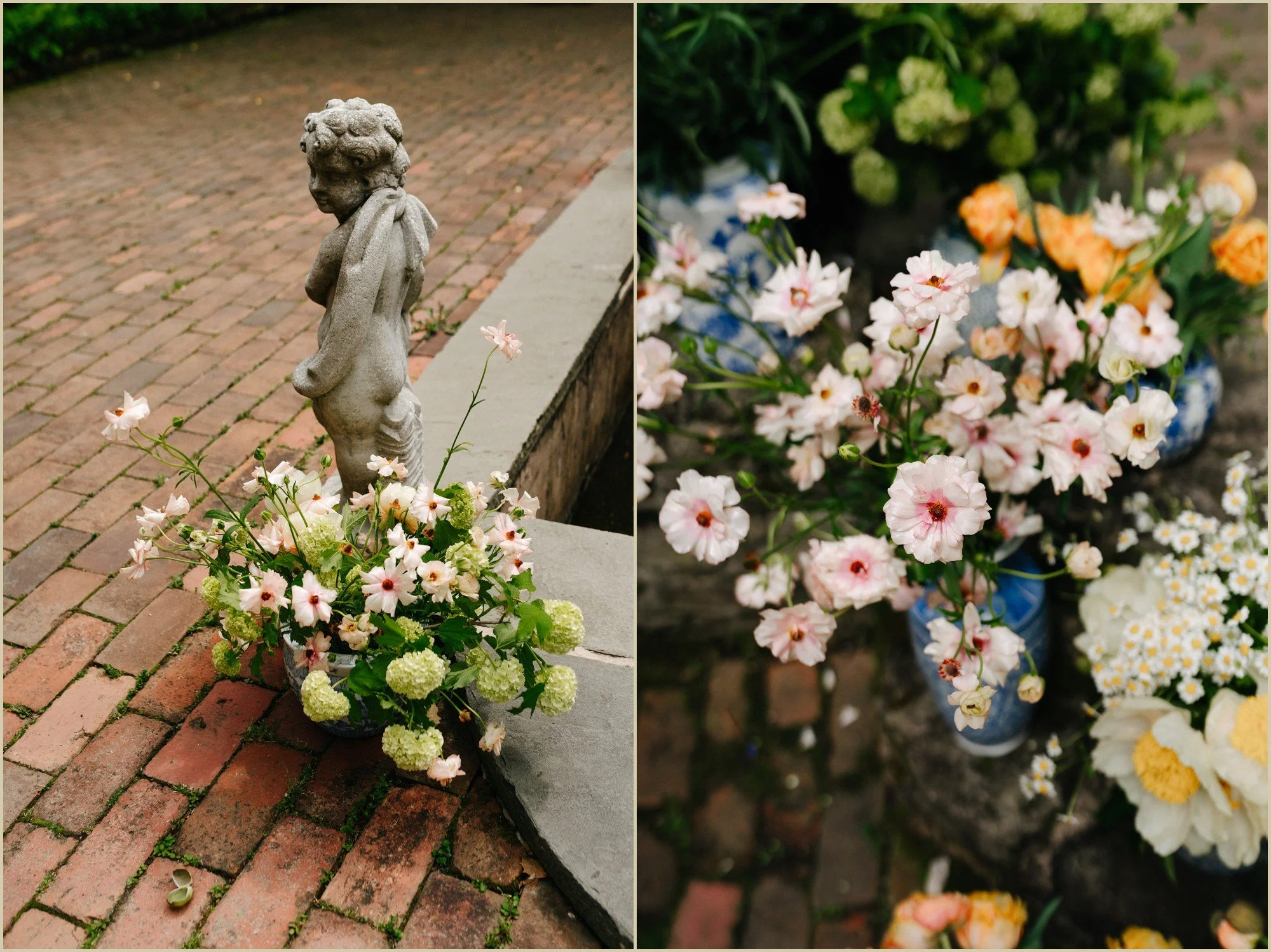 spring, garden, blue, white, estate, wedding, bucks, county