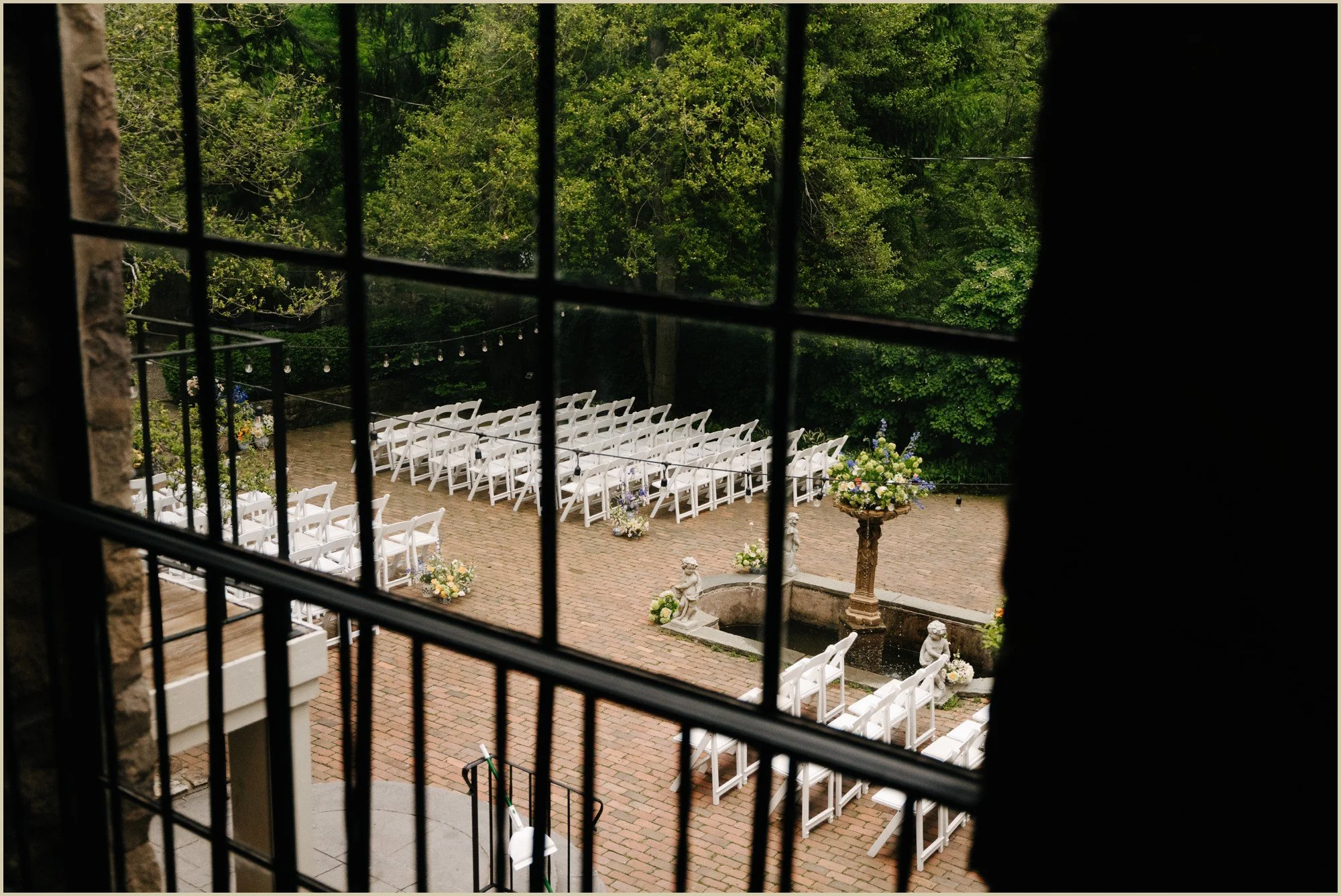 spring, garden, blue, white, estate, wedding, bucks, county