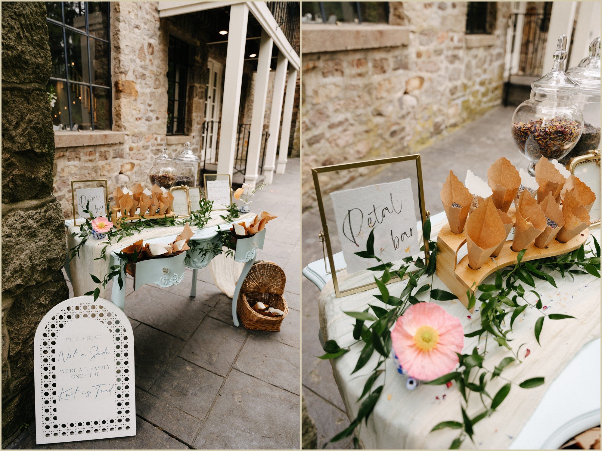 spring, garden, blue, white, estate, wedding, bucks, county