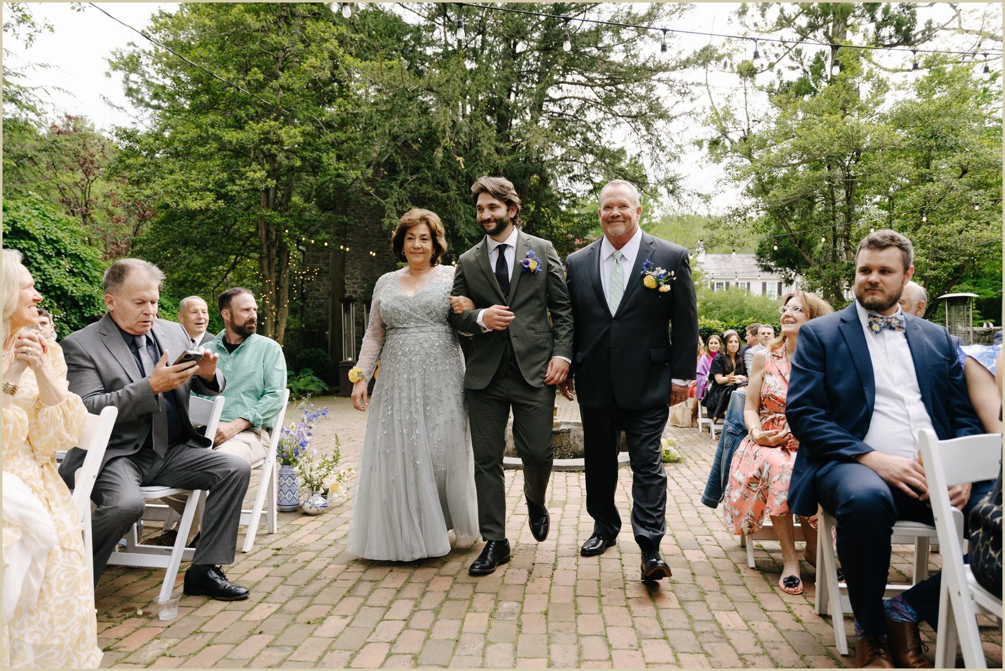 spring, garden, blue, white, estate, wedding, bucks, county
