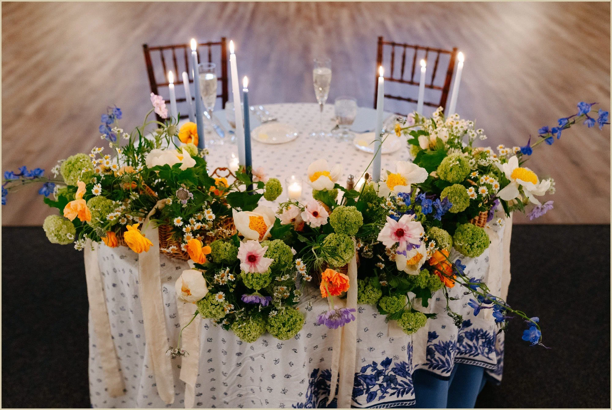 spring, garden, blue, white, estate, wedding, bucks, county