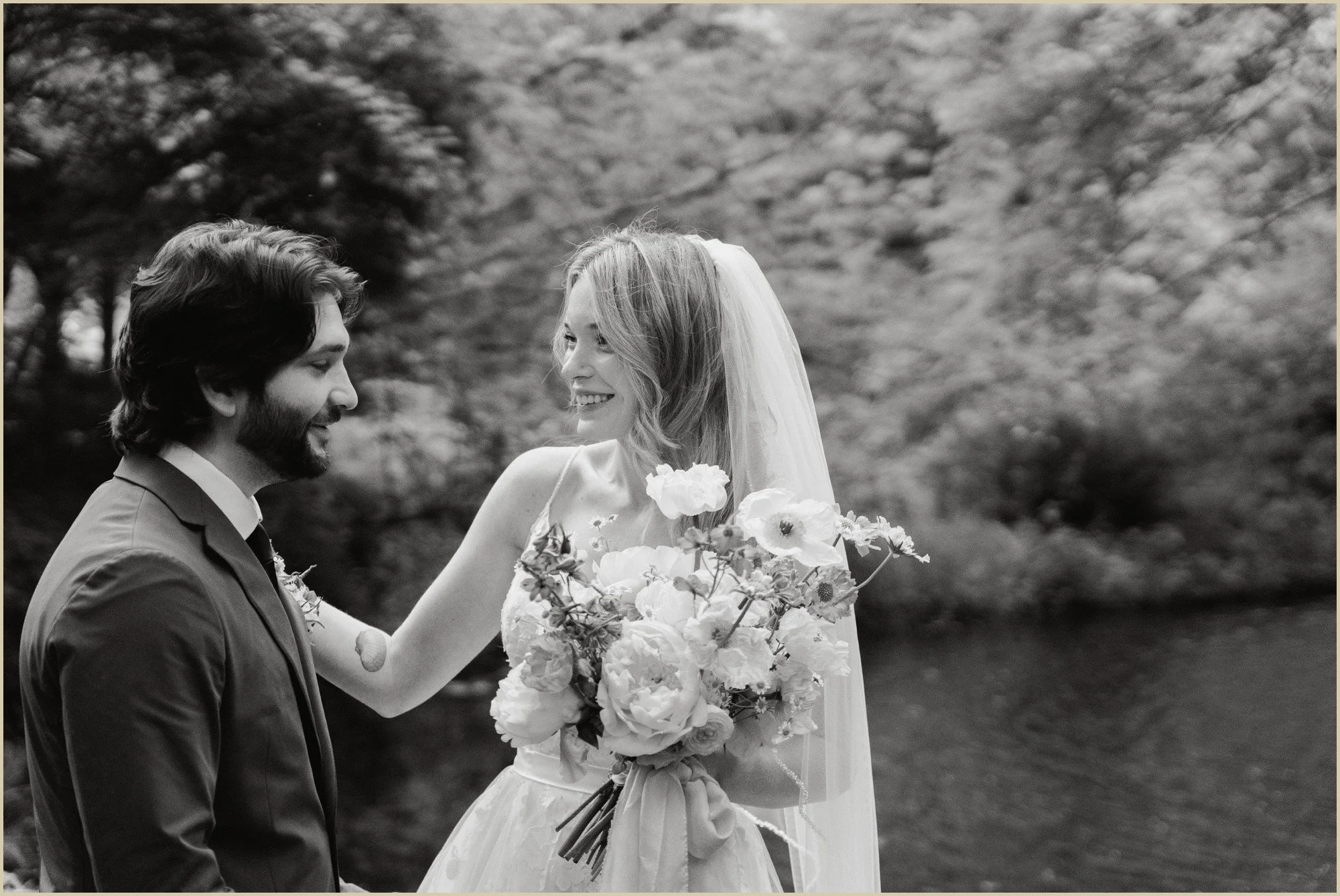 spring, garden, blue, white, estate, wedding, bucks, county