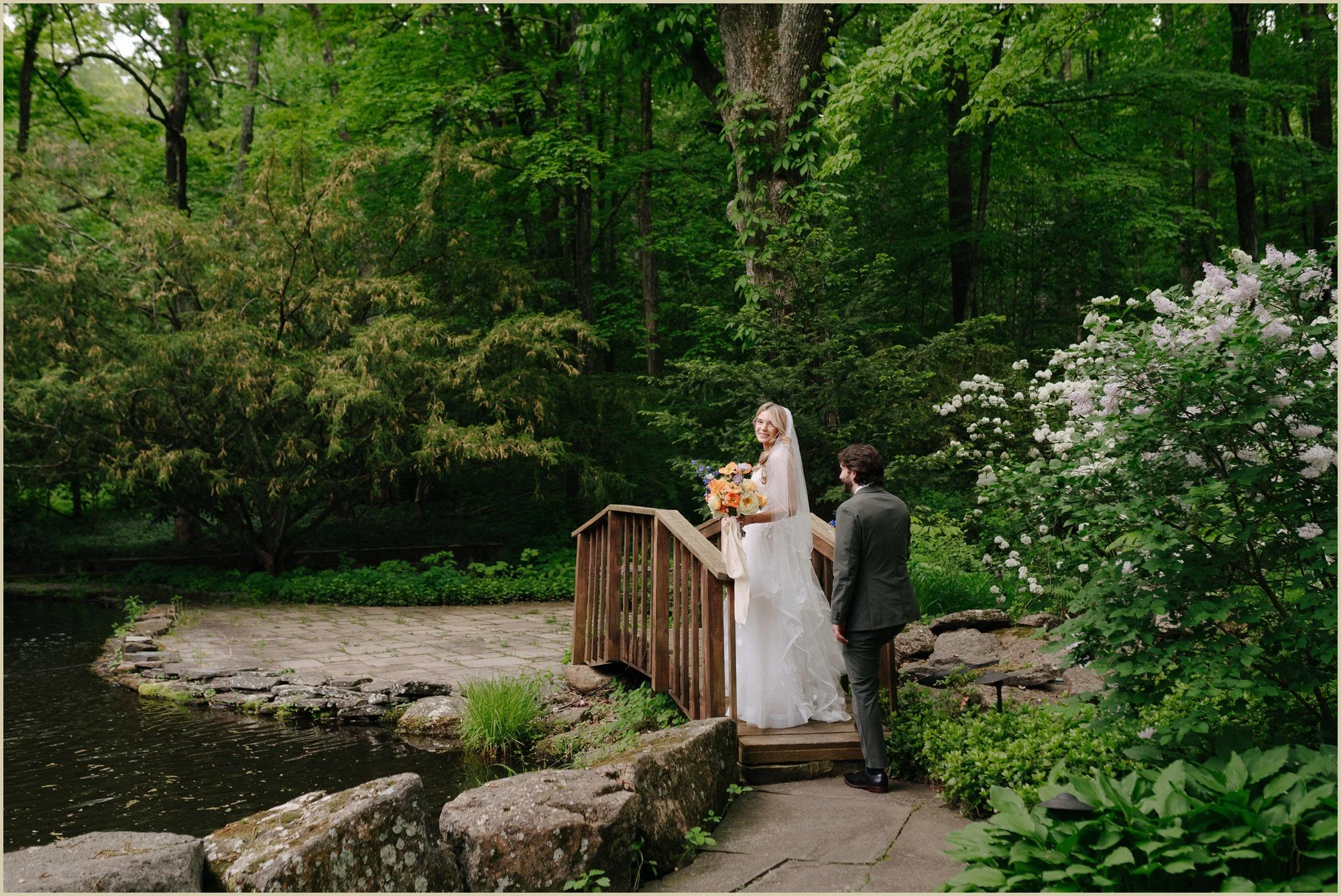 Kasey and Henry’s Spring Garden Estate Wedding