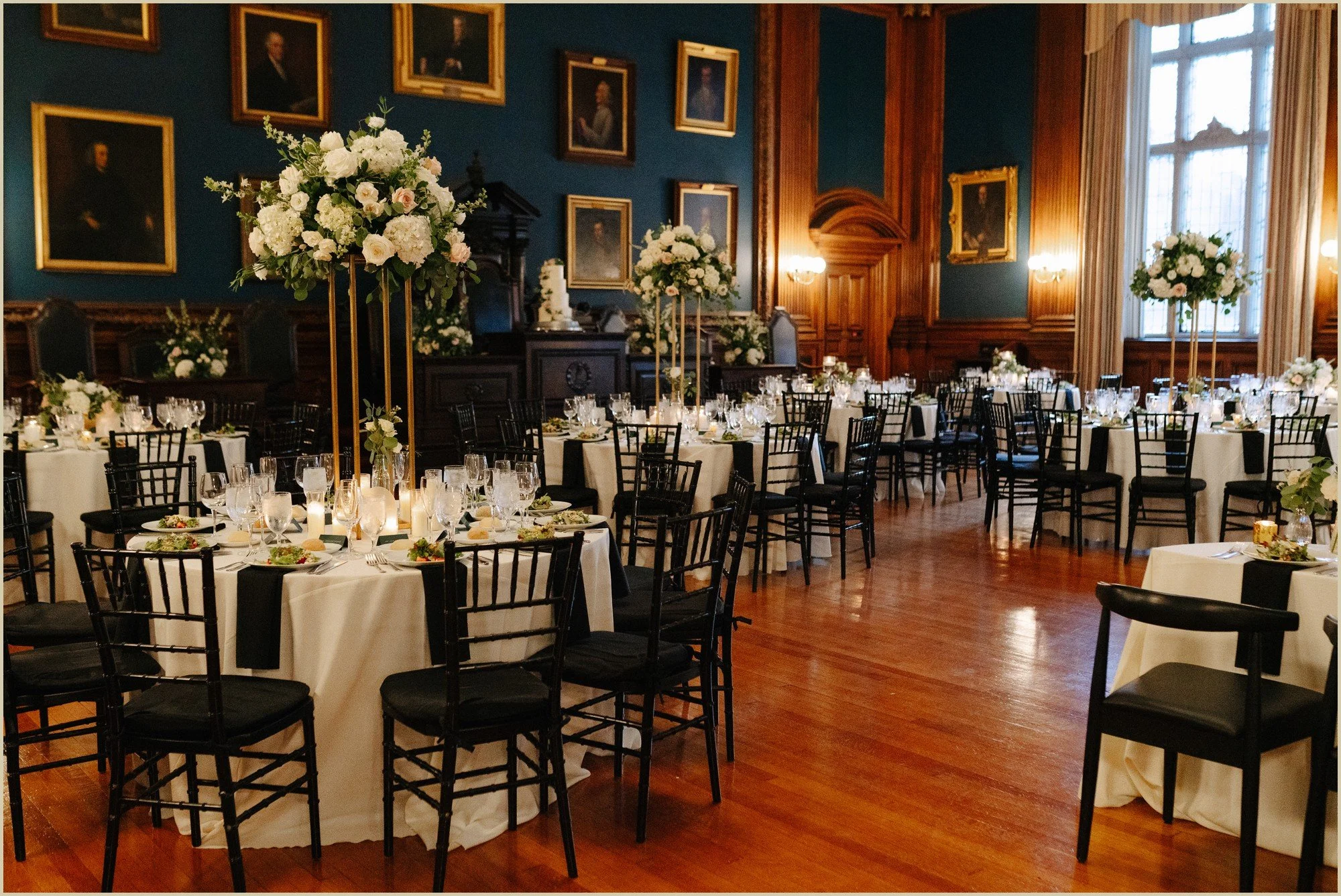 luxury, elegant, philadelphia, wedding, college, physicians