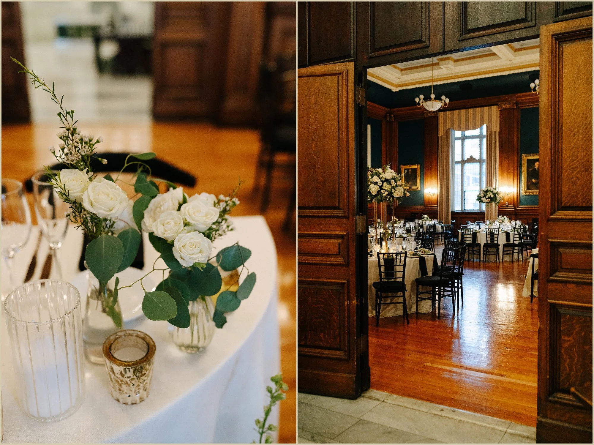 luxury, elegant, philadelphia, wedding, college, physicians