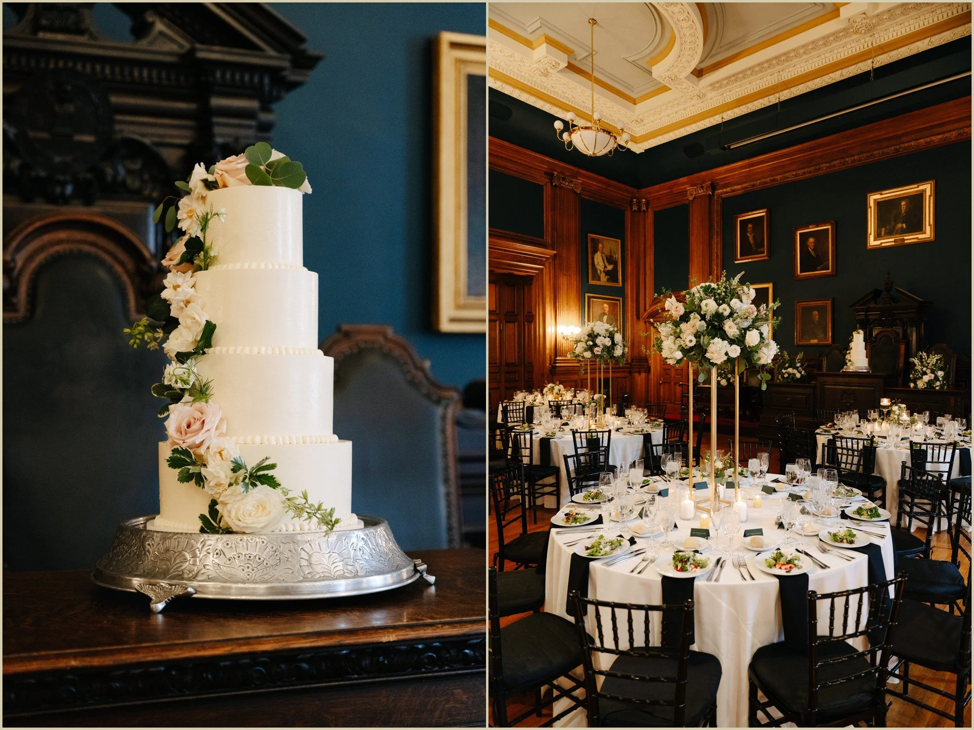 luxury, elegant, philadelphia, wedding, college, physicians