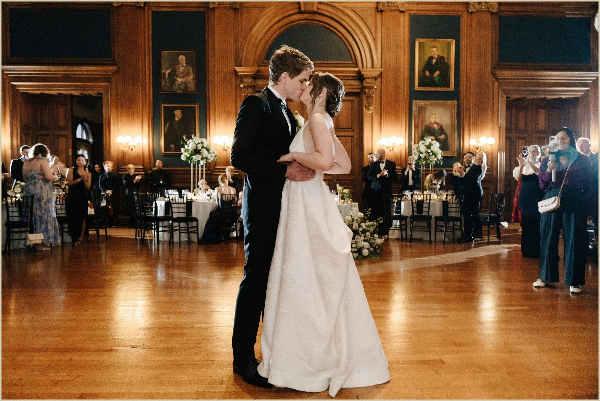 luxury, elegant, philadelphia, wedding, college, physicians