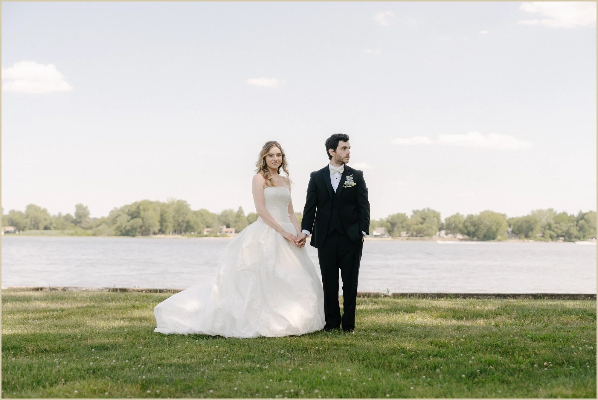 editorial pose on the waterfront at pen ryn ryn estate