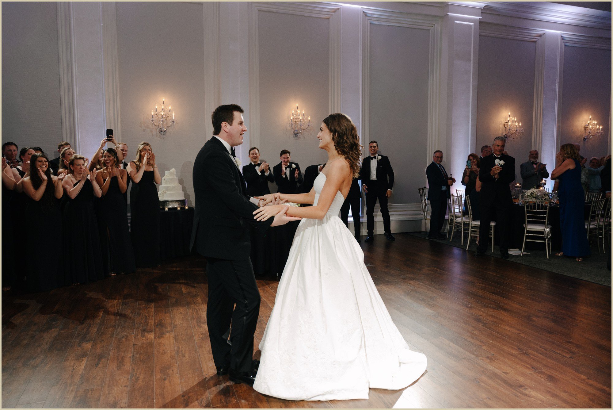 first dance at the ballroom at ellis preserve