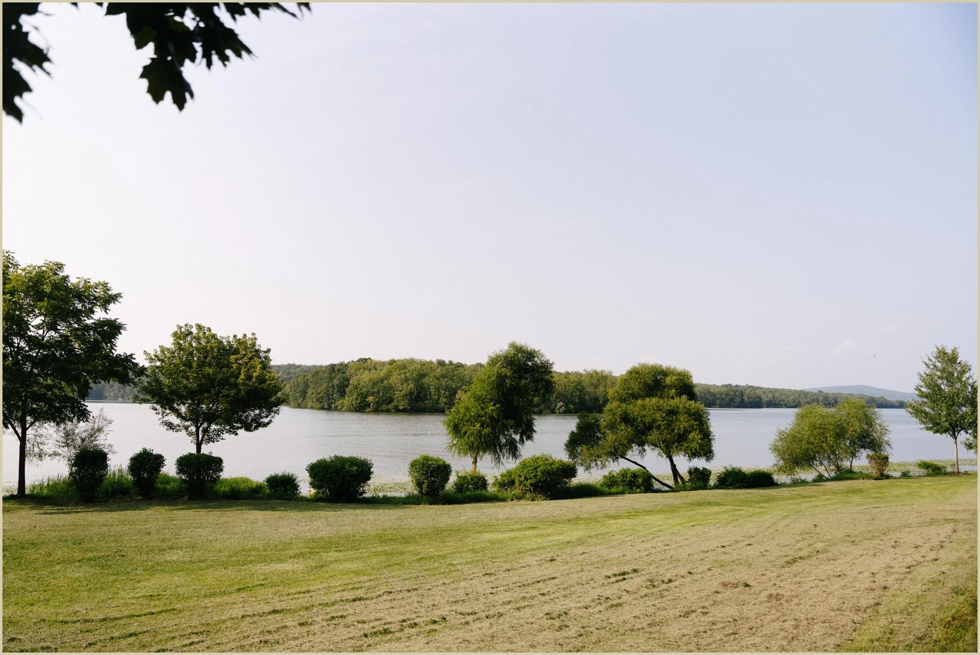 beautiful landscape of lake