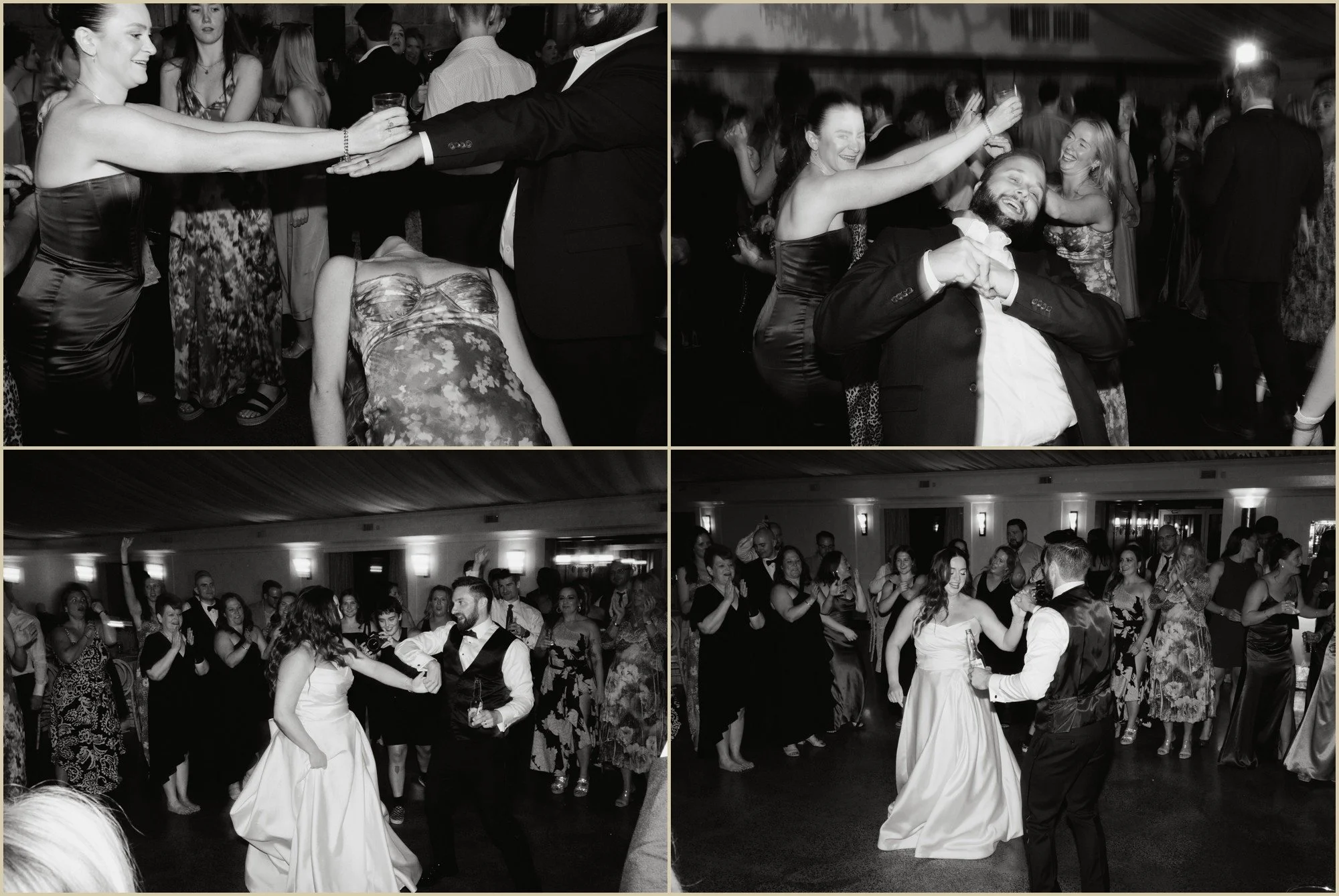 direct flash dance floor party photos