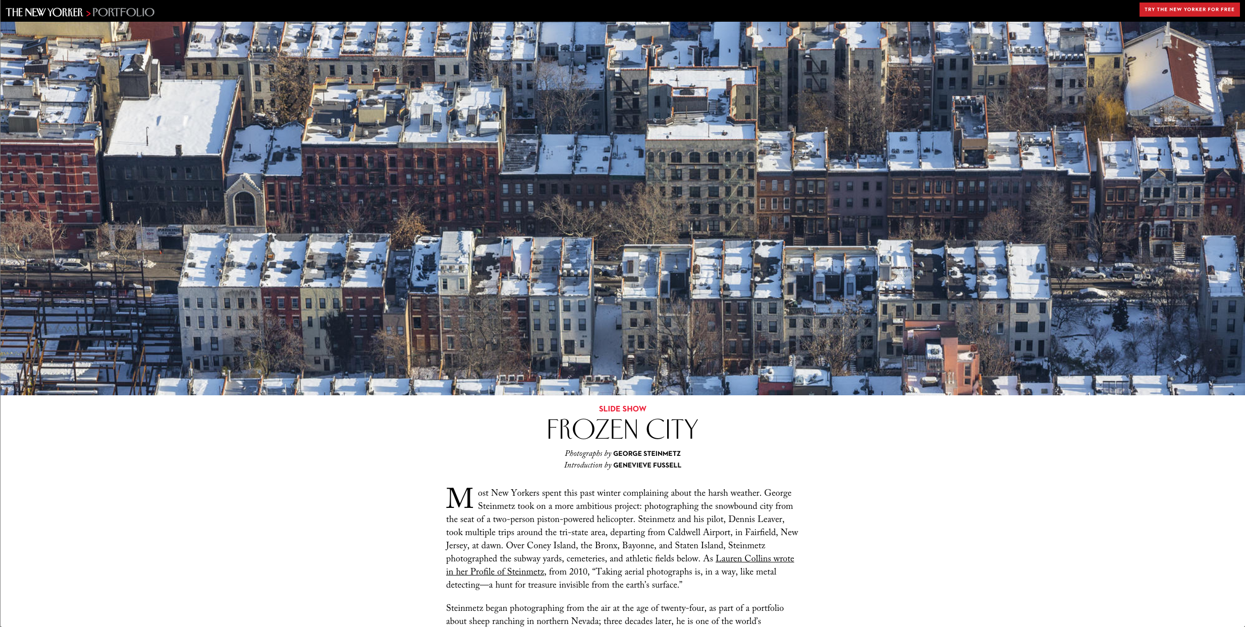 George Steinmetz portfolio