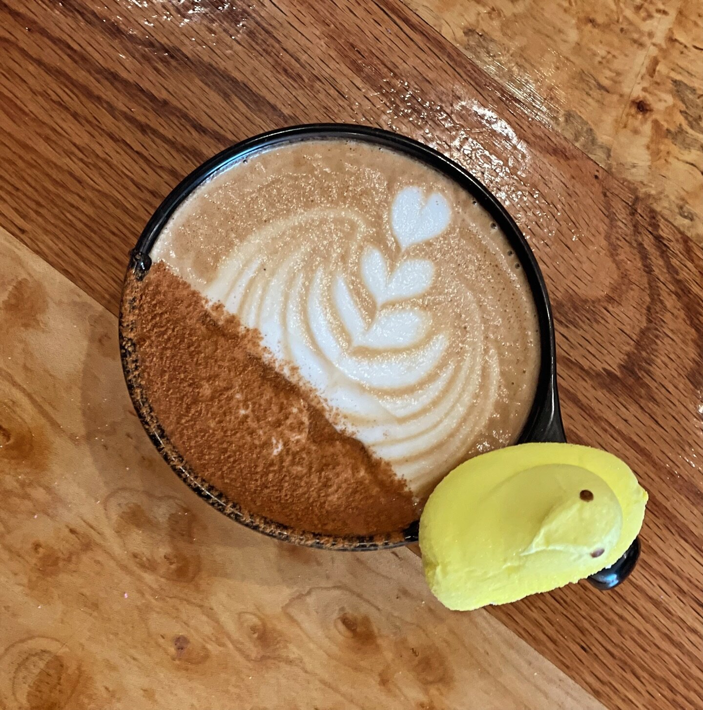 Happy Easter and wishing you a great holiday from all of us at North Perk! Special shoutout to our amazing Easter Crew&hellip;. Greta, Autumn, Eve, Sarah &amp; Sophia 
🐰💛🐰

@northperkcoffee #northperkcoffee #coffeeshop #petoskeymichigan #community