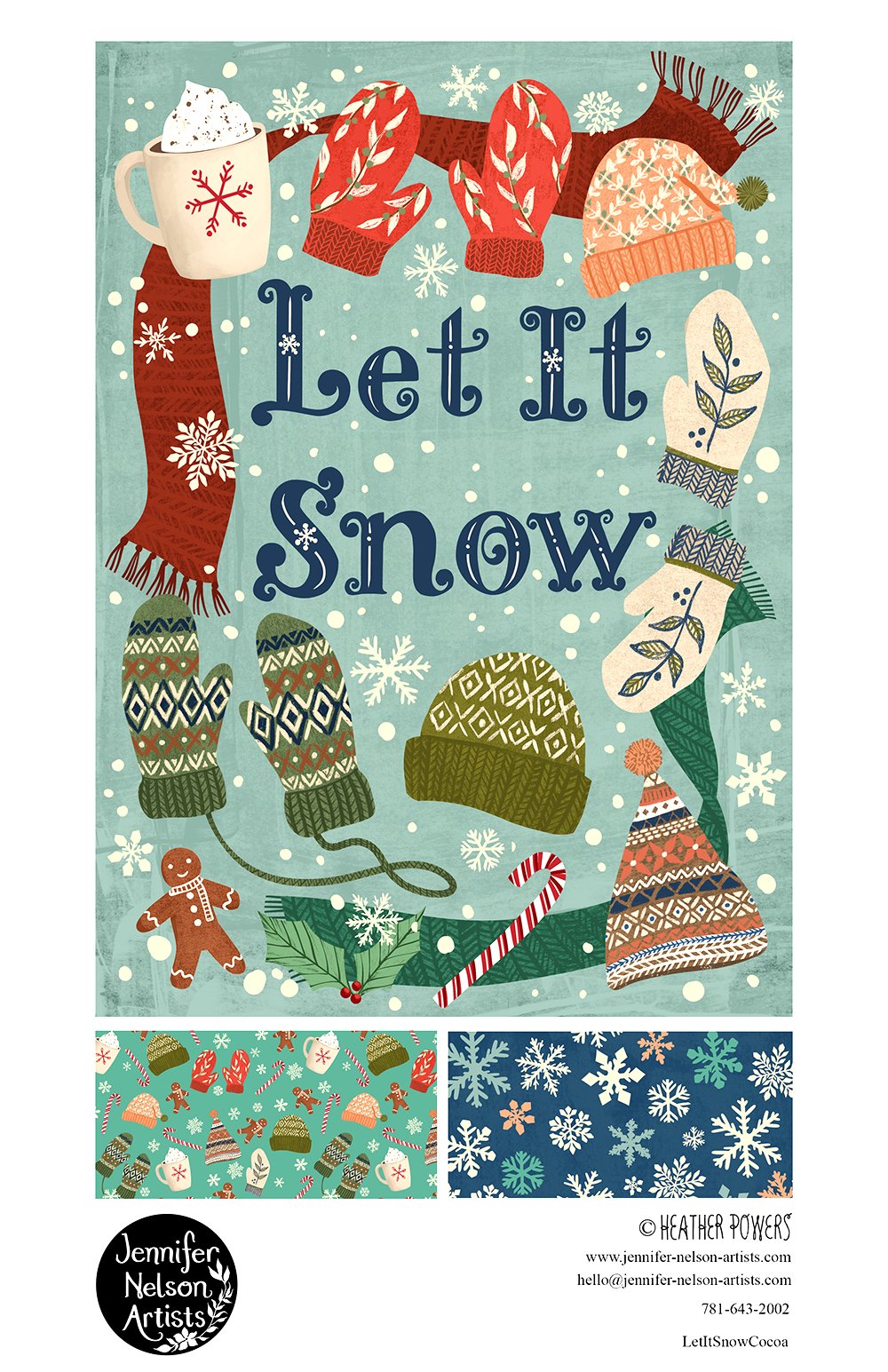 Let It Snow Cocoa &amp; Mittens