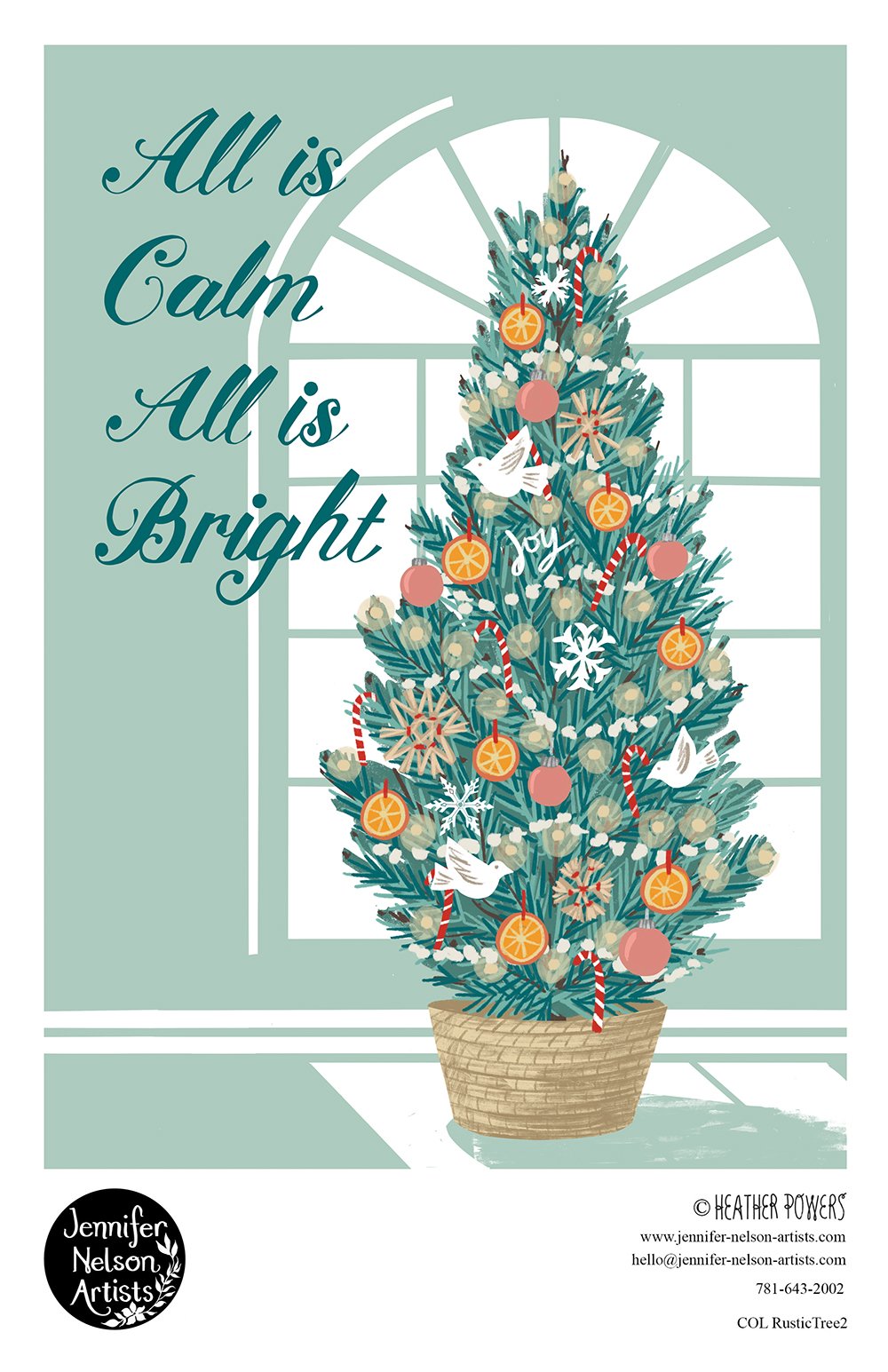 Calm Christmas Tree 