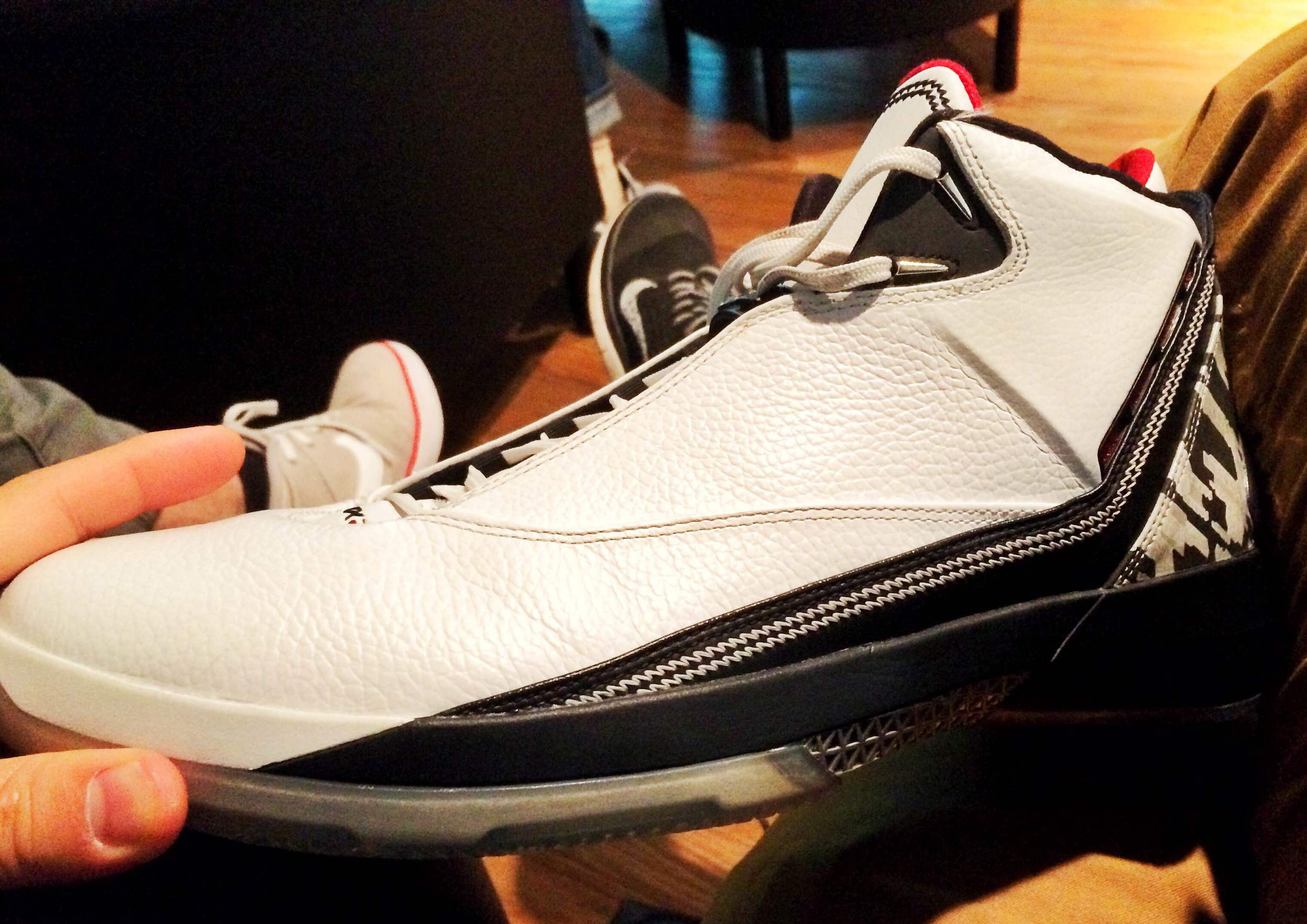Air Jordan XX2. Inspired by the F22 Raptor.