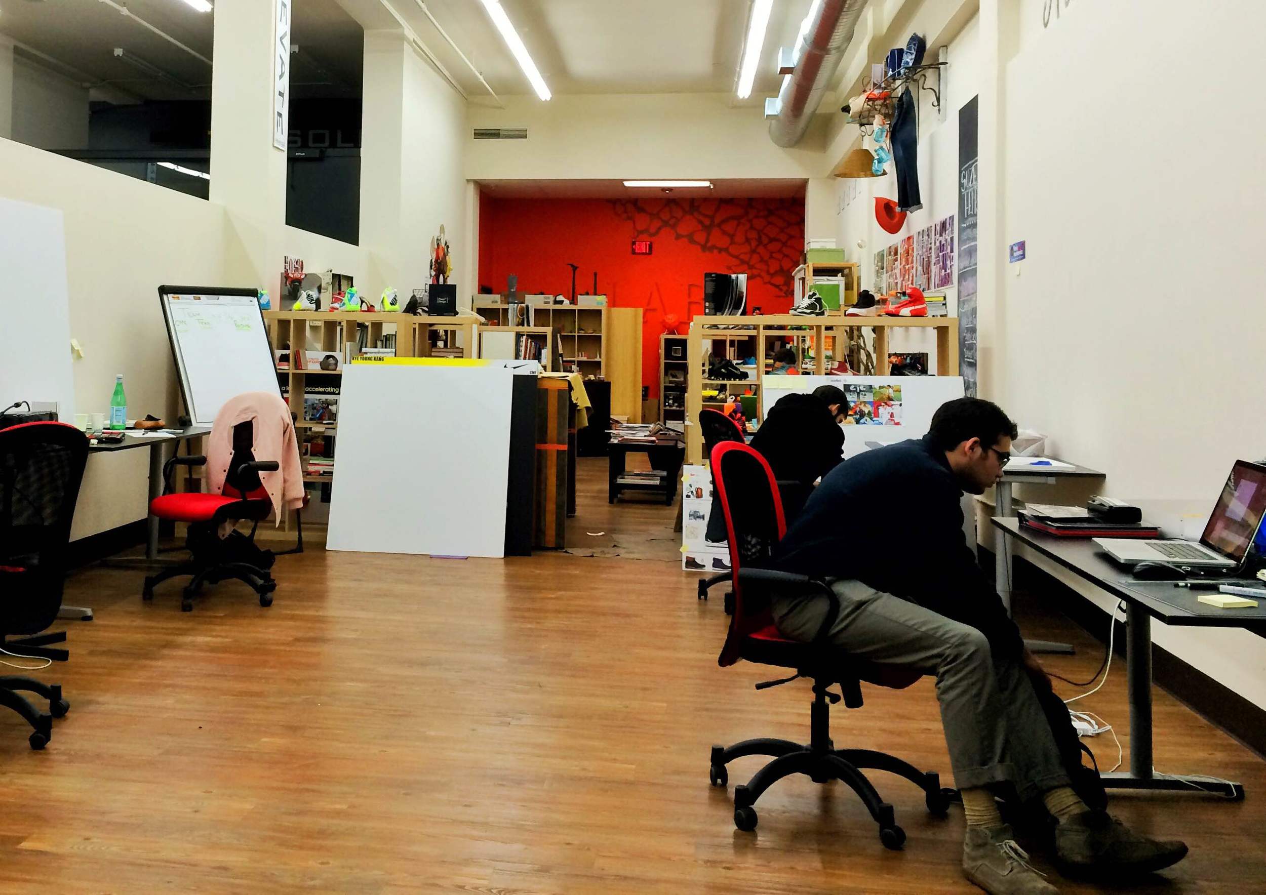 Work stations in the MLAB.