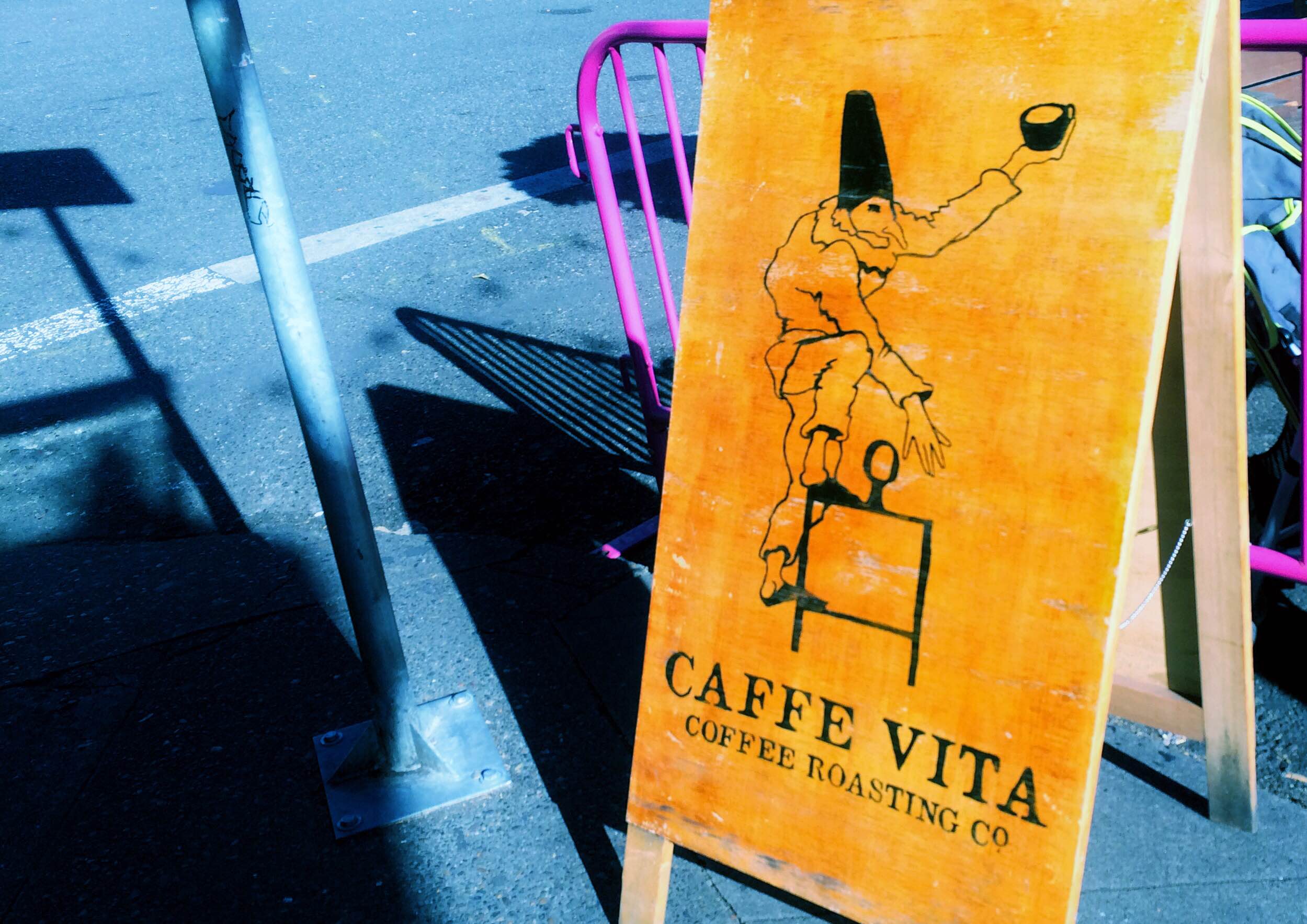The morning coffee spot.