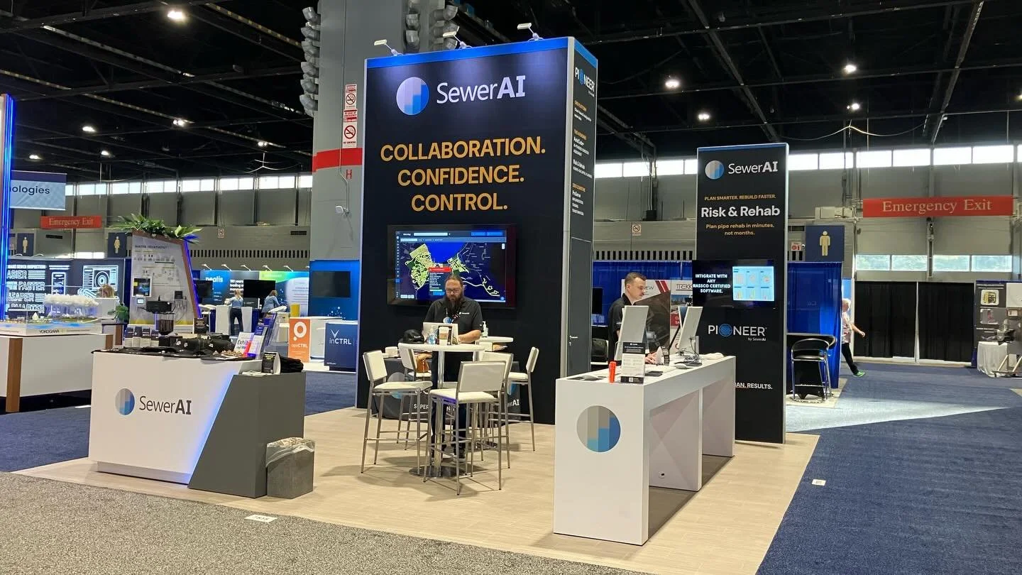 Exhibition booth, Schwag and marketing materials.  Aynne Valencia and Jen Bailey