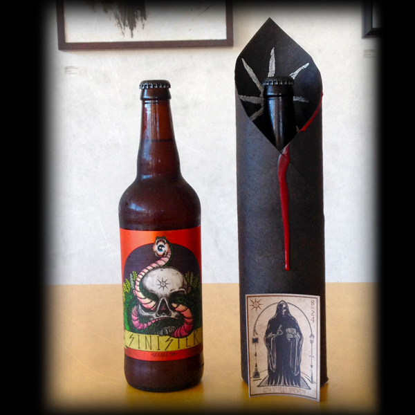 Special hand made packaging for SINISTER. VERY limited quantities. 