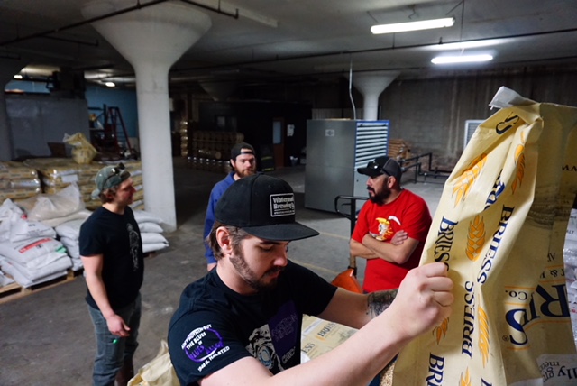 Watermark Brewing Co. brew day!
