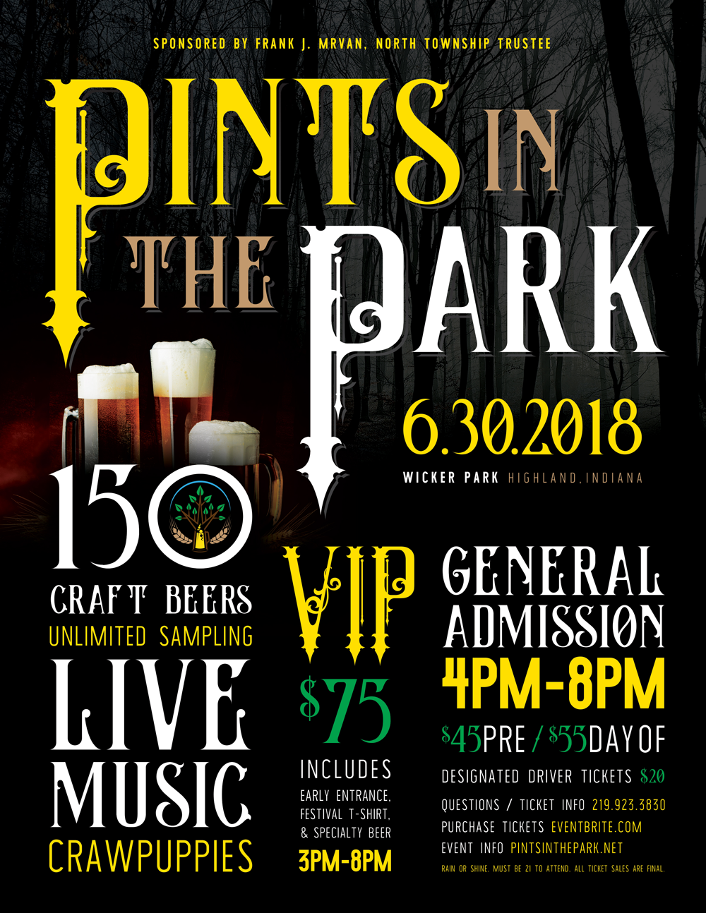 5th Annual Pints in the Park