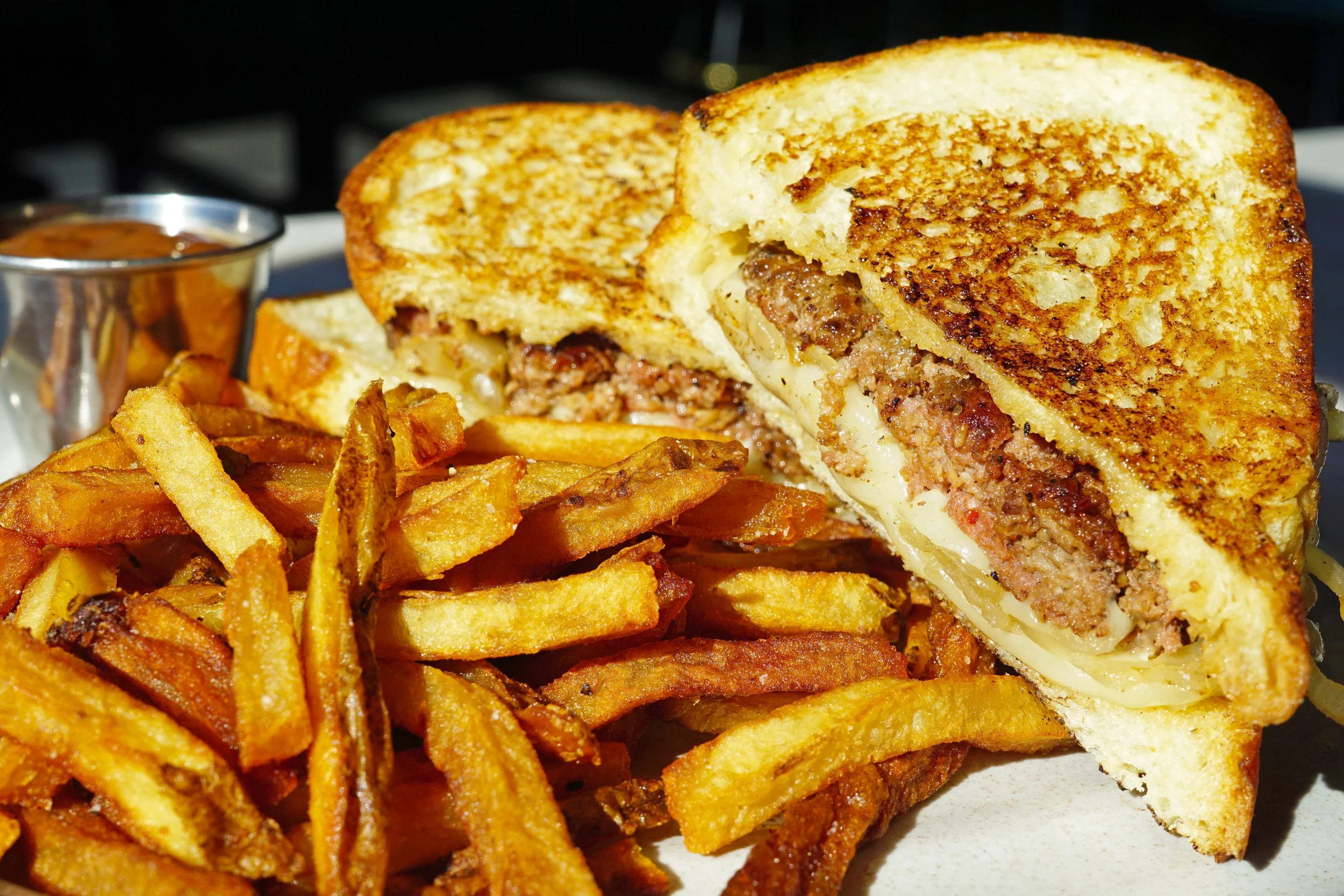 The Beef Patty Melt