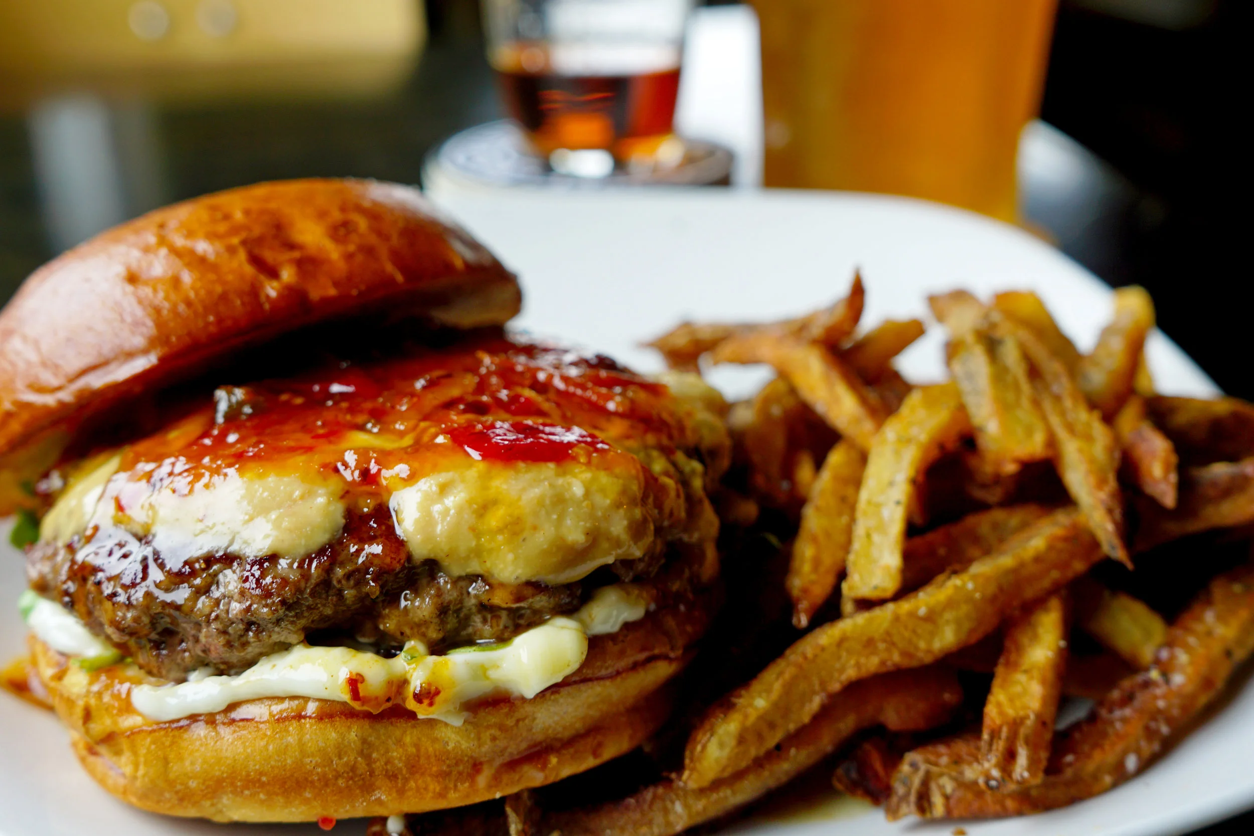 May 'Burger, Bourbon &amp; Beer' Menu Feature!