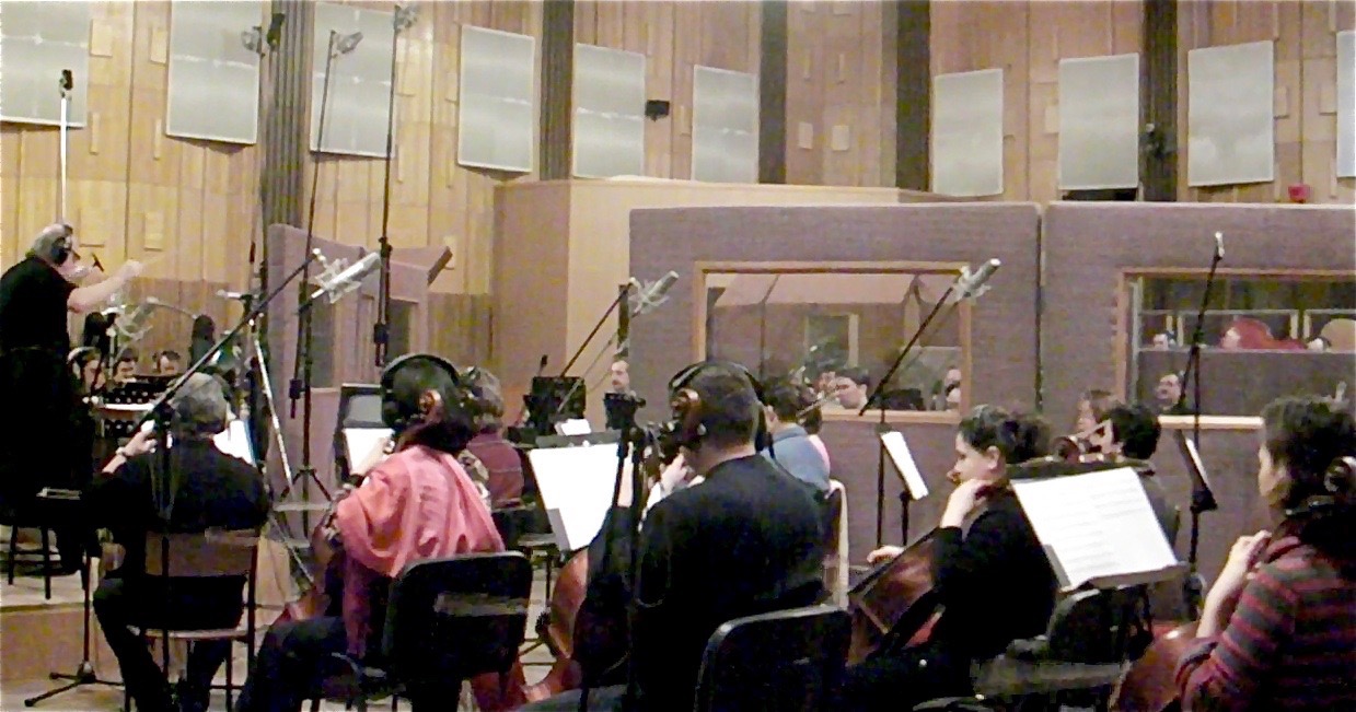 Mosfilm Studios, with Moscow Symphony