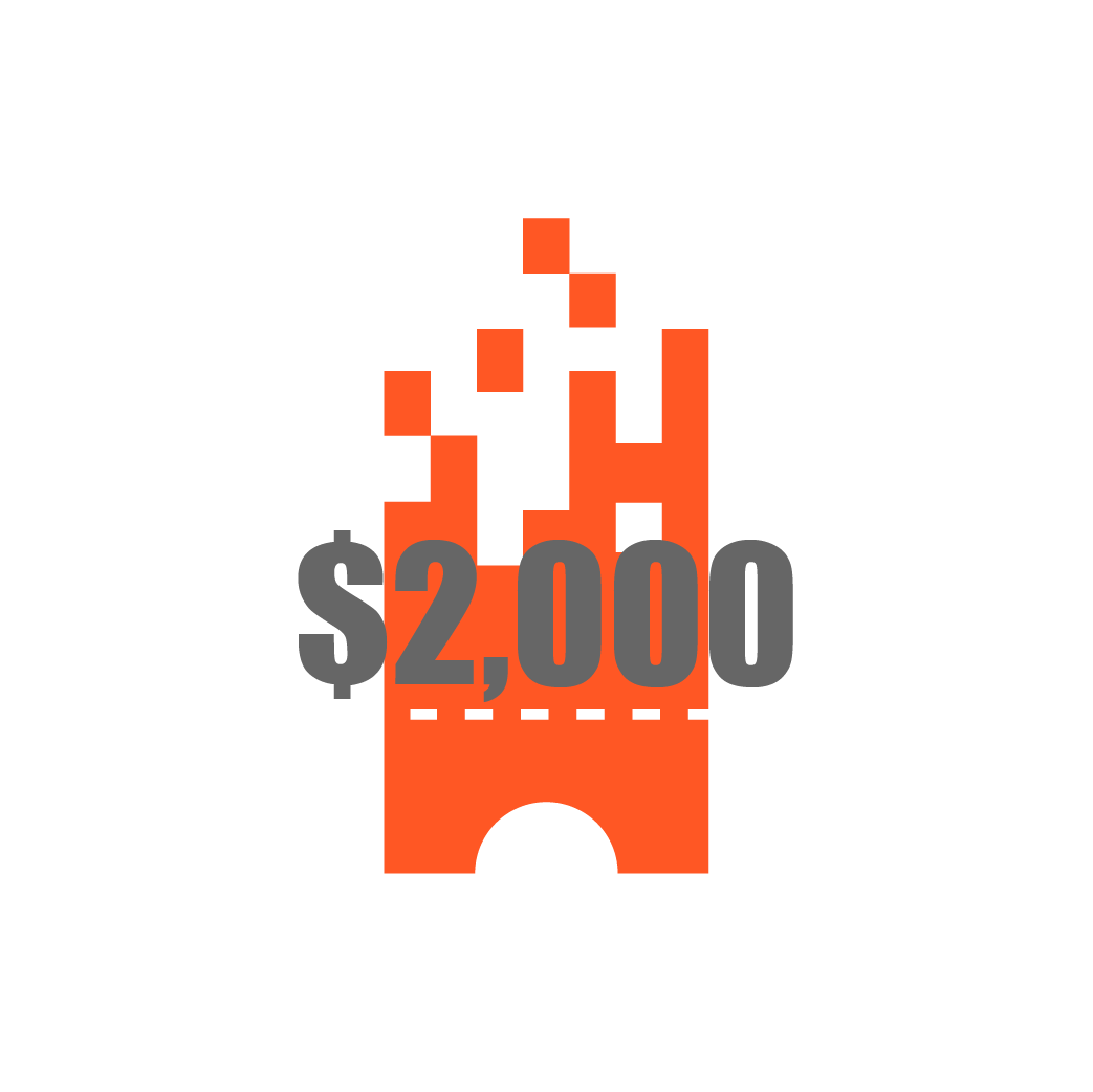 $2,000 Ticket