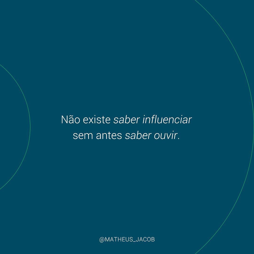 Recentemente, alguns clientes me perguntaram. &ndash; &ldquo;Matheus, quais assuntos eu poderia estudar e saber mais para influenciar pessoas, puxar conversas e criar conex&atilde;o?&rdquo; E minha primeira provoca&ccedil;&atilde;o para esta pergunta