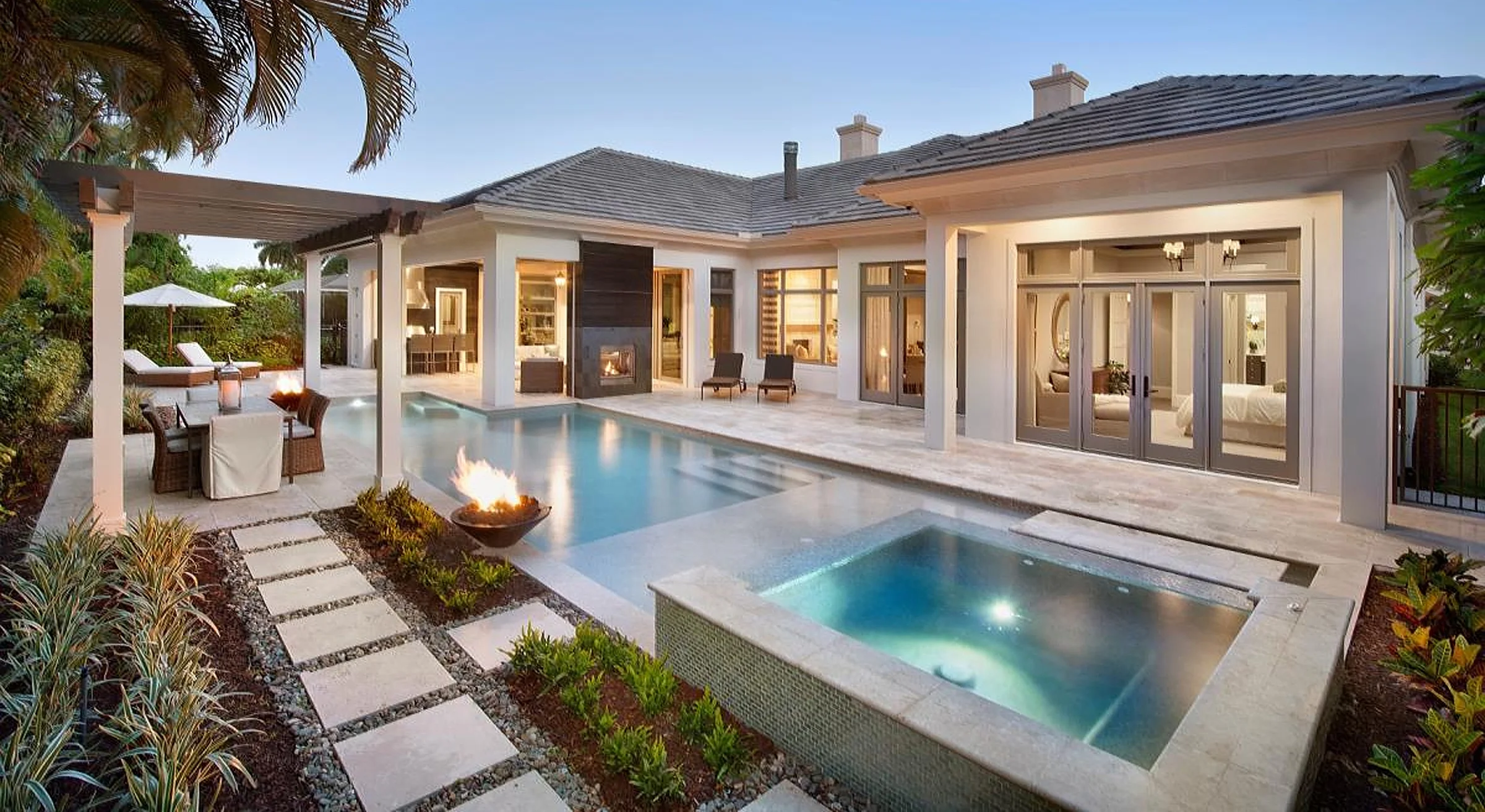 Fresh air and style ahead with a stylish outdoor space that will help you take full advantage of the warm weather ahead.