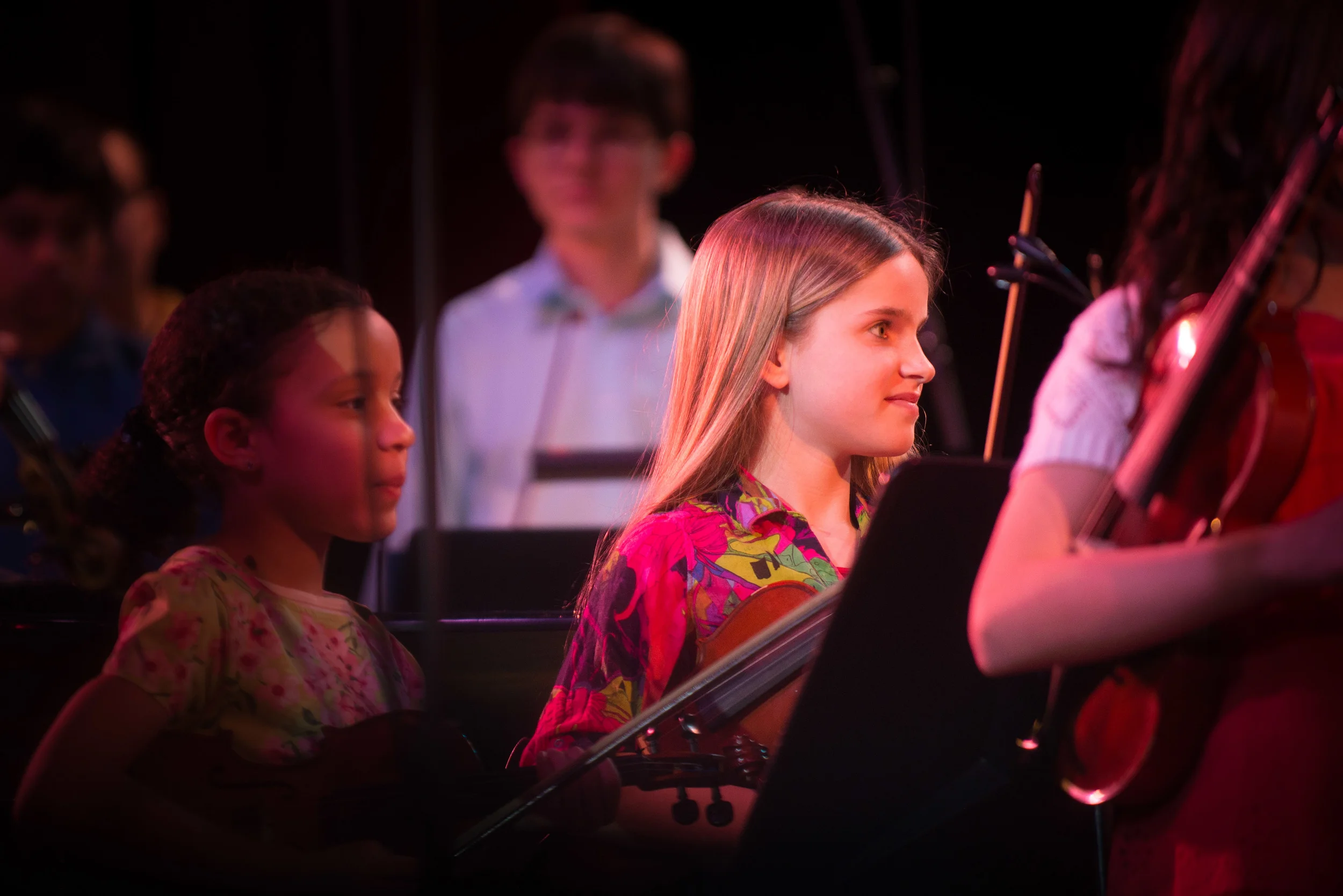 All the young student performers were incredible, I am so proud of each one of them. With the unbelievably limited rehearsal time we had, and little space on stage - they were each miracles!