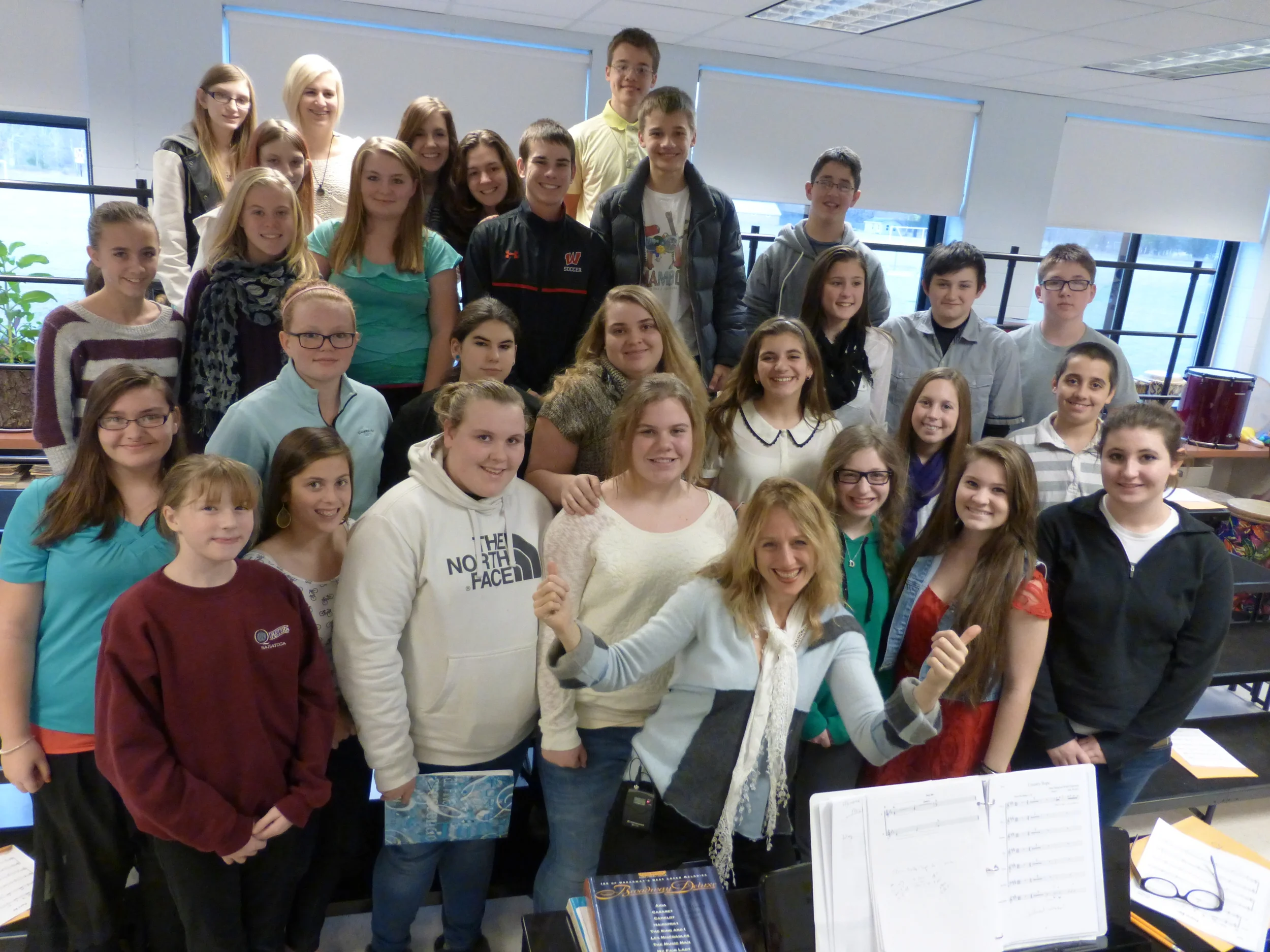 And finally Willsboro Central School, with their amazing teacher Jennifer Moore