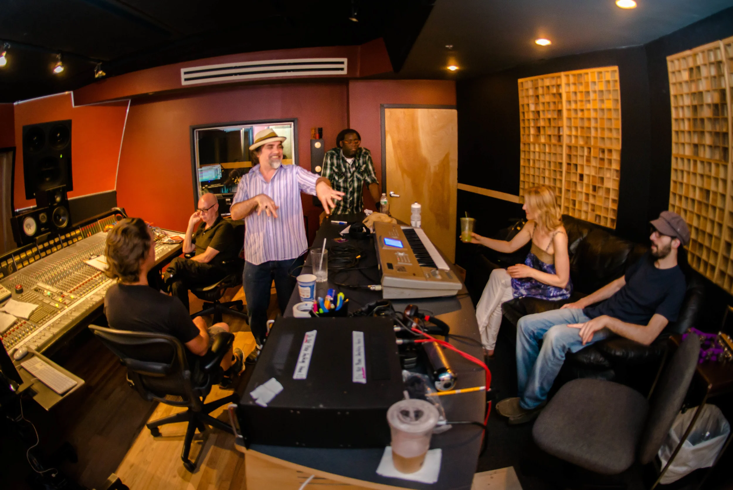 Listening back, and having fun :)
