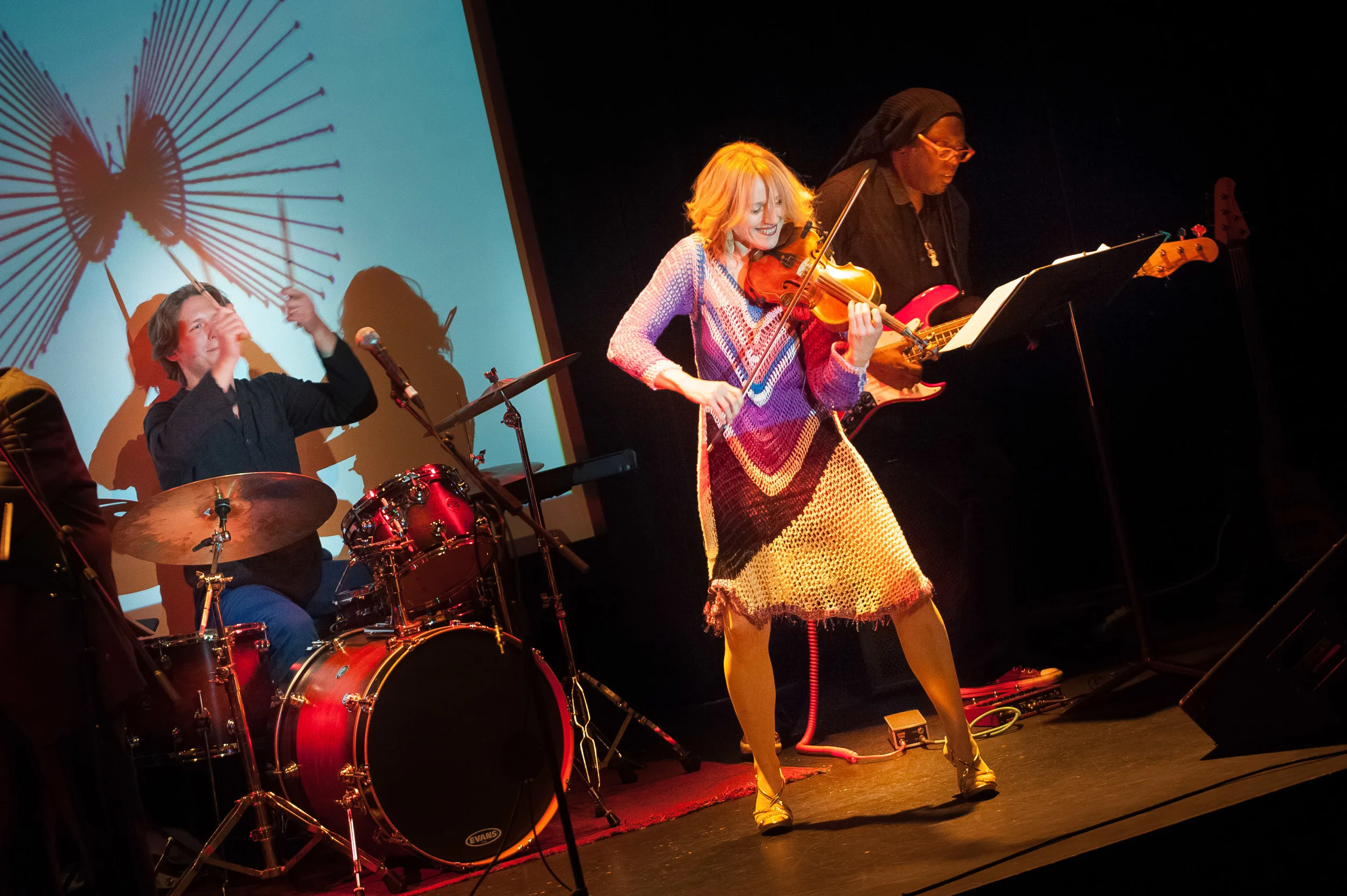 My fantastic Band: Brian Marsella on piano/keys, Lavondo Thomas on electric bass, Matt Zebroski on drums & Brian Taylor on flute
