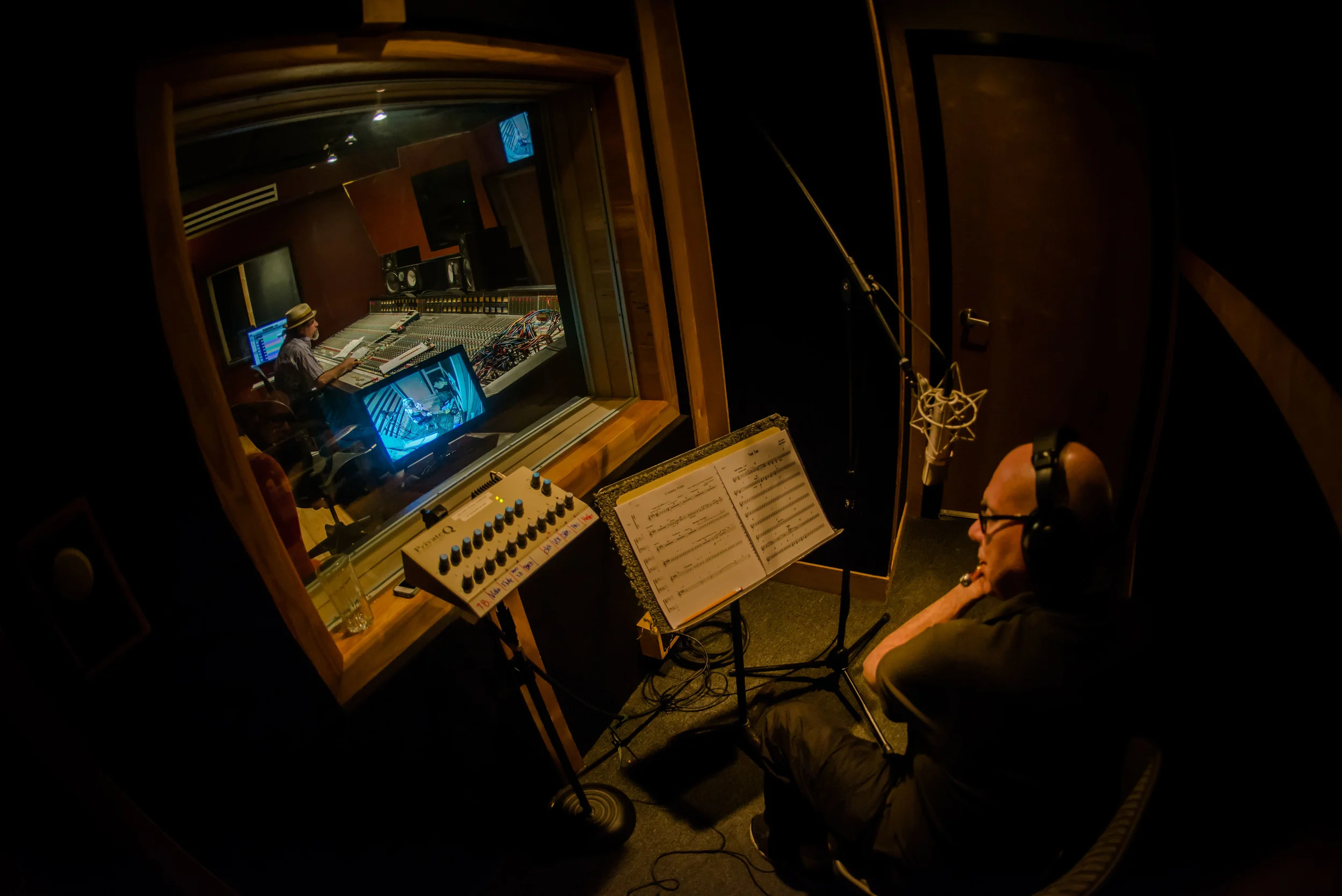With Brian Taylor on flute