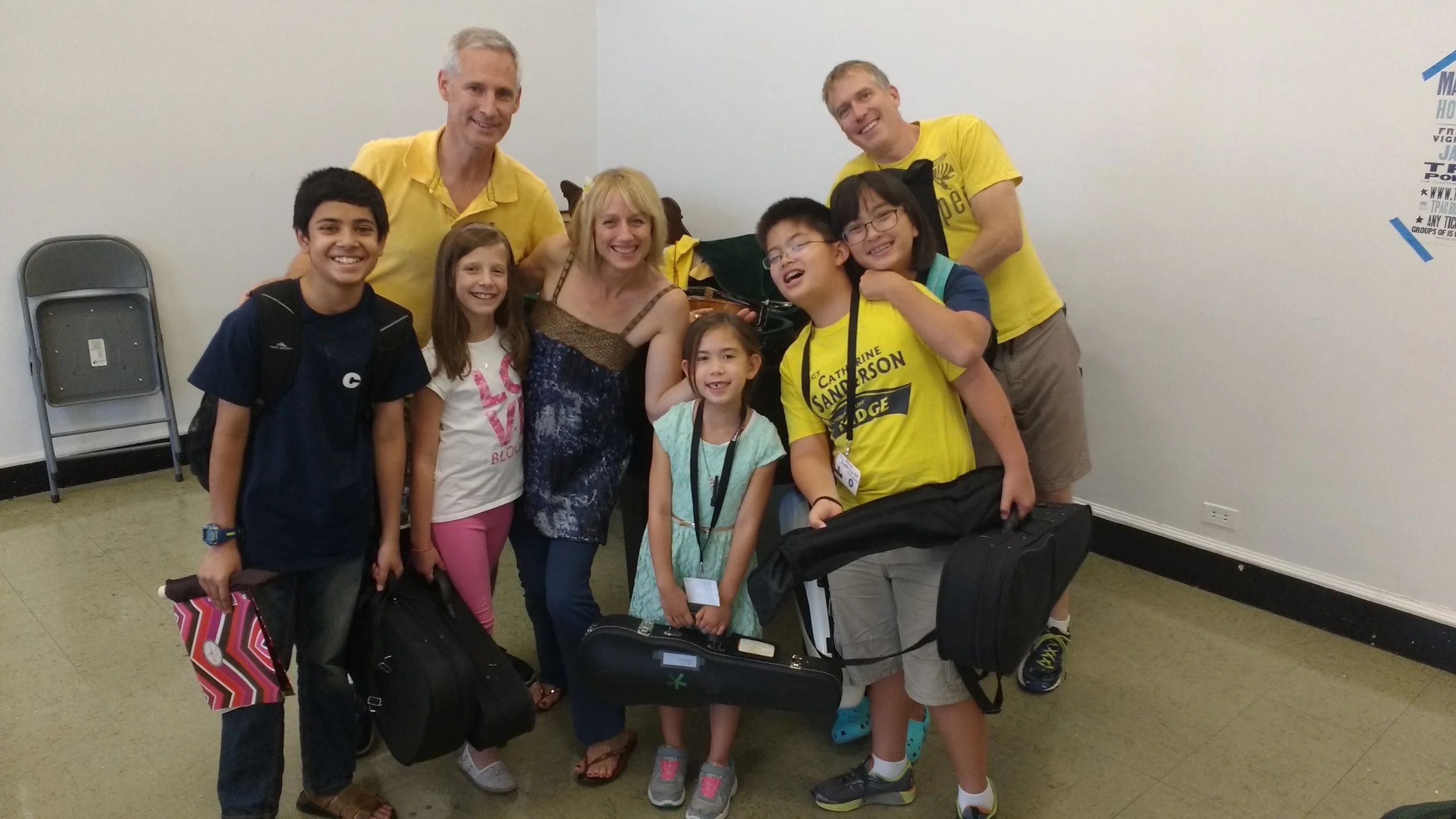 Mark O'Connor's Music Camp, this was my "how to jam" class, who I adore!