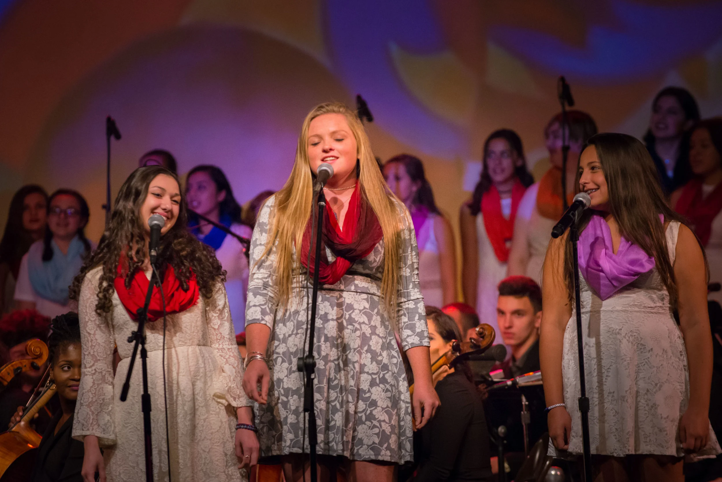 Featuring the gorgeous soloists from the Treble Makers choir: Emily Fareed, Katy Kenny and Katie Ciulla 
