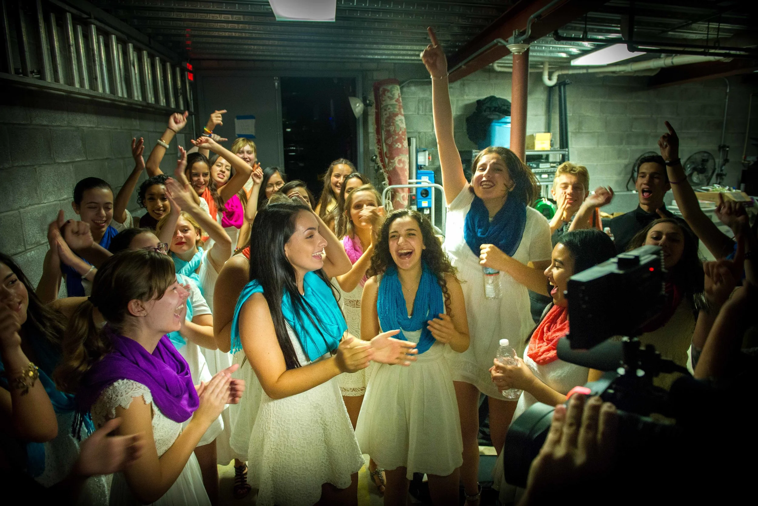 Treble Makers Choir & soloists, Right Before 2nd Act, Photo Credit: http://www.spontaneousbeauty.com