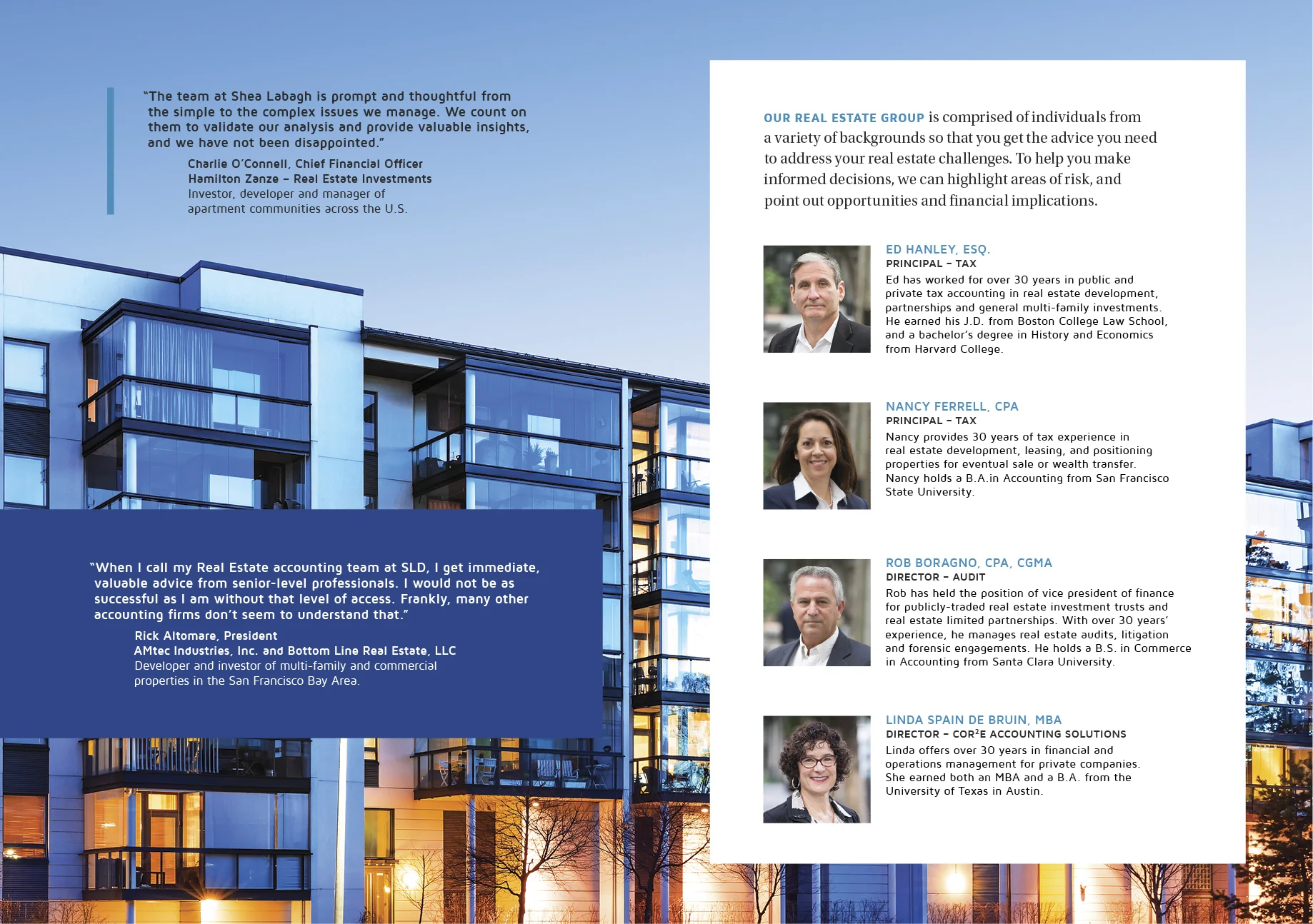 Marketing Brochure: Shea Labaugh Doberstein